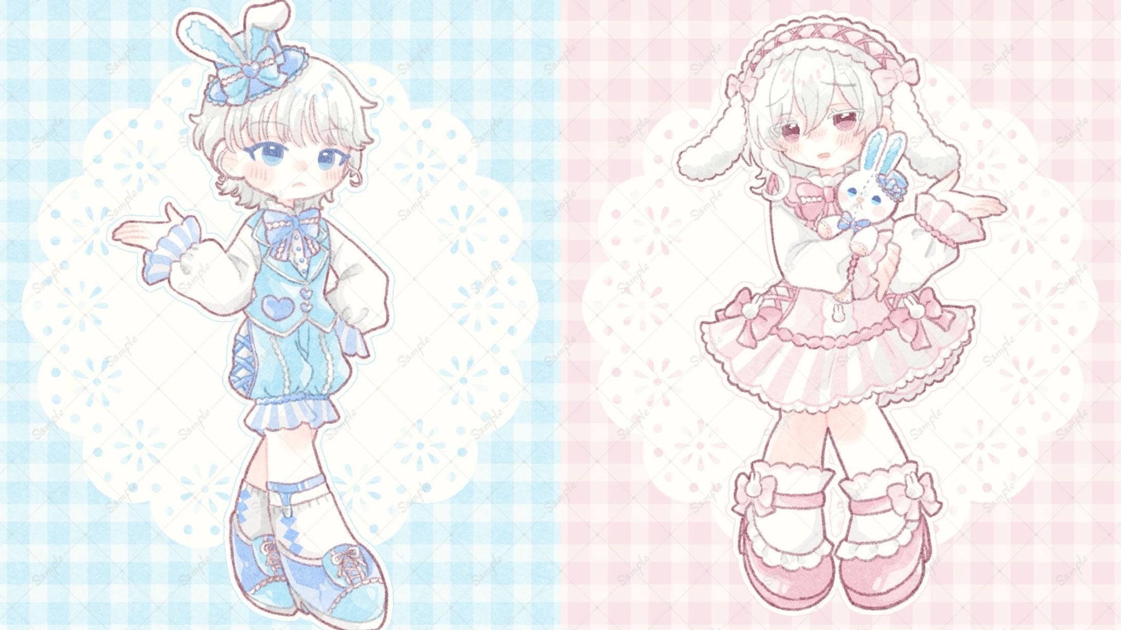 はる様　デフォルメ等身-1