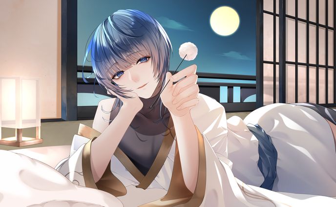 K*y様 リフレクションアート reflection art Lite 神尾観鈴 神尾観鈴 おやすみなさい - 手刀葉@仕事暫停休養中のイラスト
