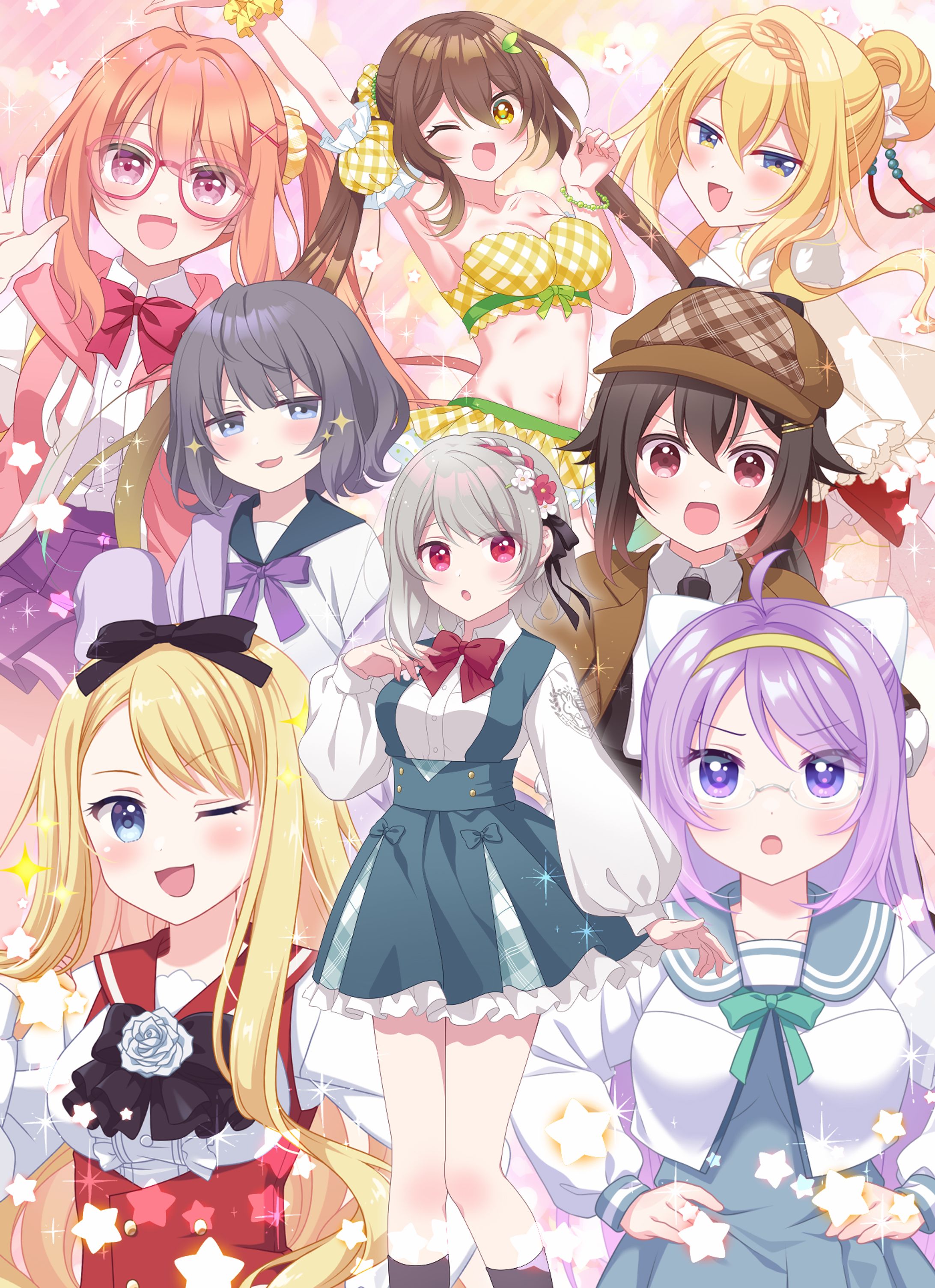 女の子イラスト:かわいい系-1