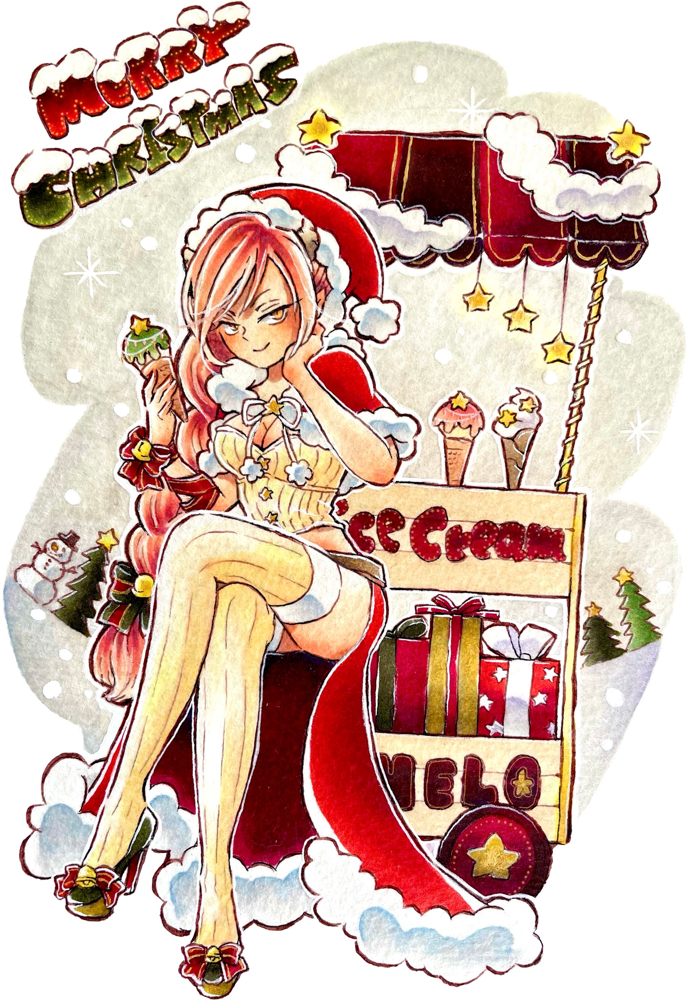 2021 クリスマスイラスト-1