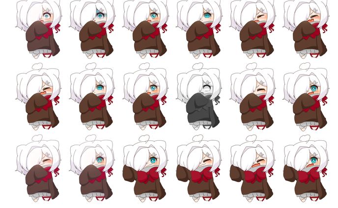 【イラスト】ｵﾘｼﾞﾅﾙｷｬﾗｸﾀｰ・ミニキャラ