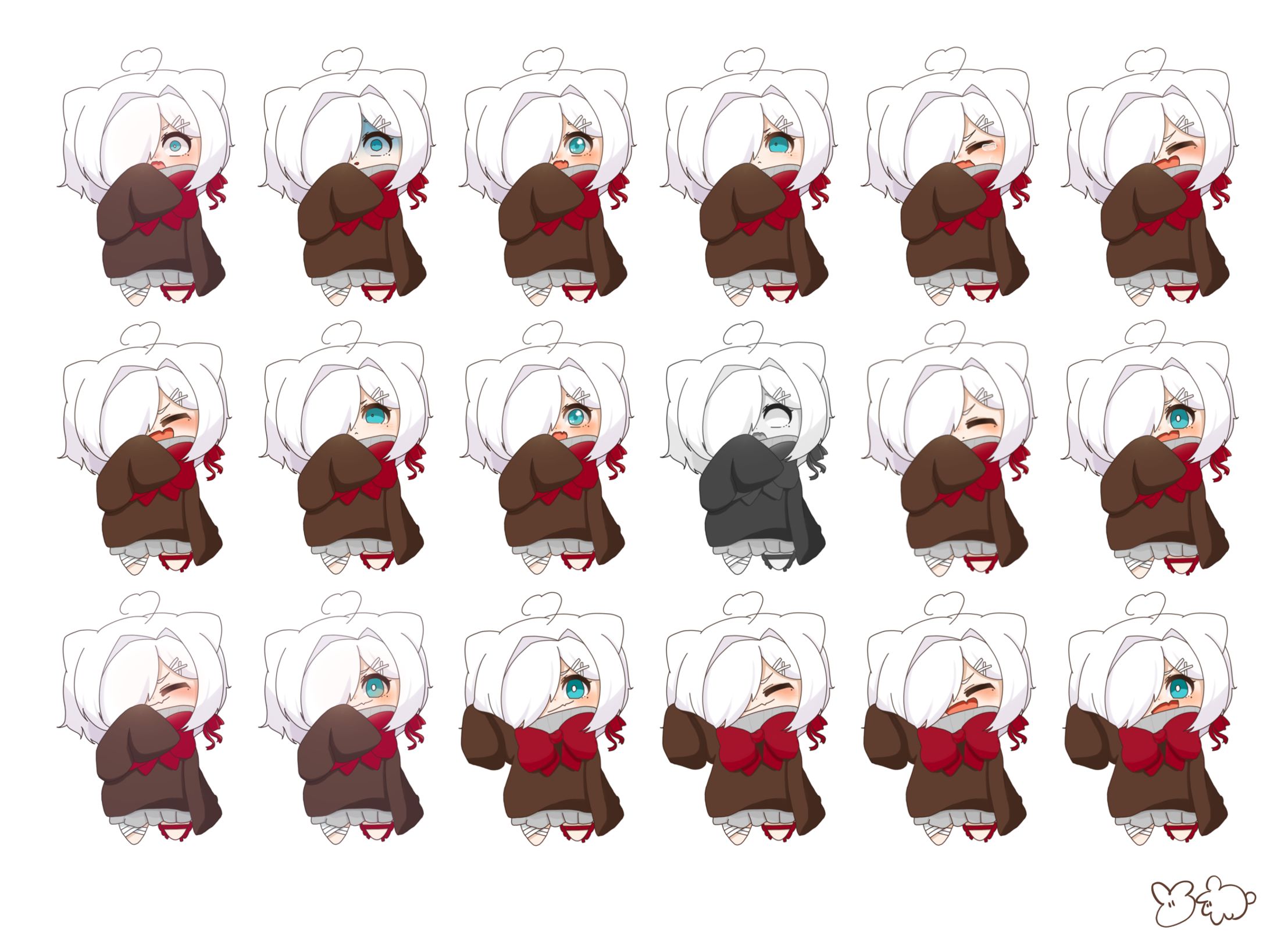 【イラスト】ｵﾘｼﾞﾅﾙｷｬﾗｸﾀｰ・ミニキャラ-1