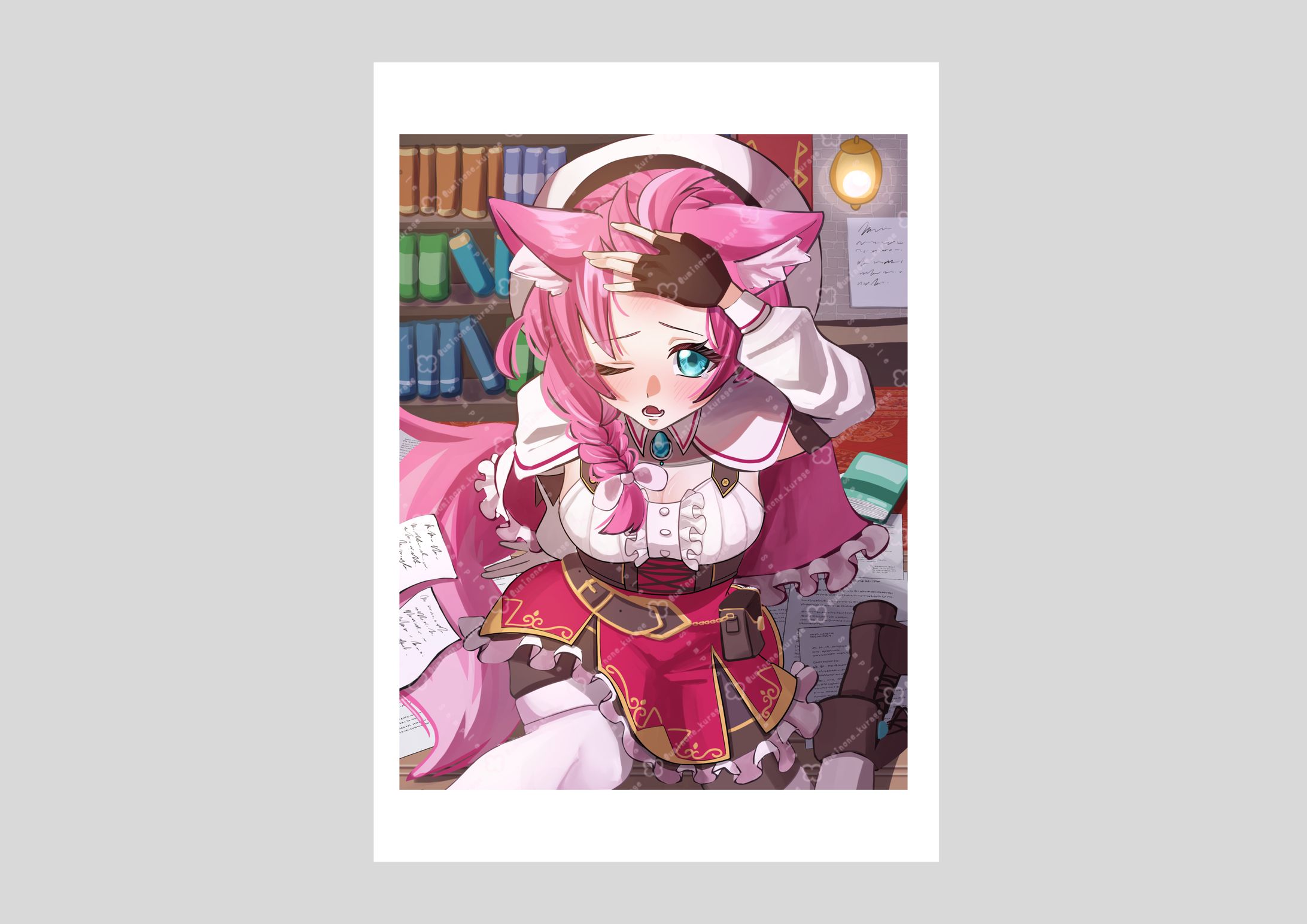 【企画】小狼ウル様 1枚絵-1