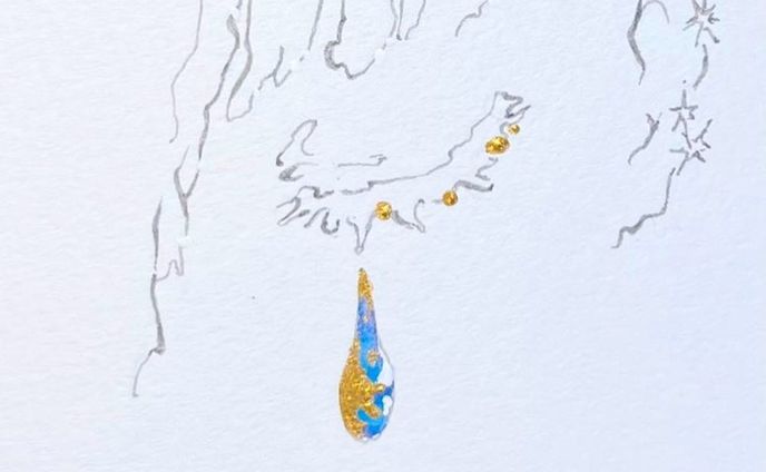 宝石💎
きらきら泪

#illustration #drawing #painting #design #art #artwork #illustagram #doodle #絵 #paint #mydrawing #instadraw　
#instaart #sketch #artstagram #現代アート #イラストレーション #アート #美術 #girilustration #イラストグラム #ドローイング #落書き #女の子イラスト 
#삽화 #미술 #귀여운 #插图 #艺术