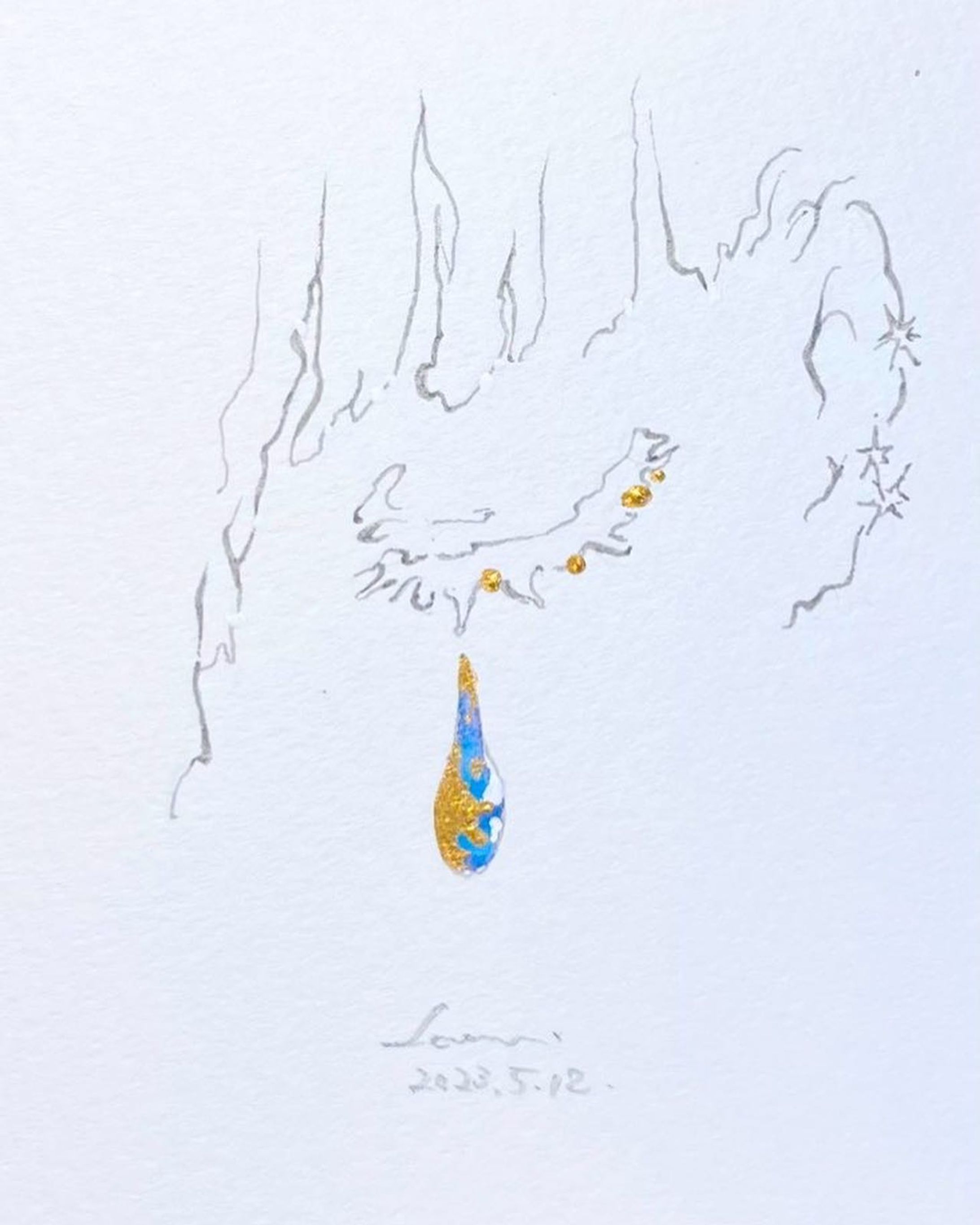 宝石💎
きらきら泪

#illustration #drawing #painting #design #art #artwork #illustagram #doodle #絵 #paint #mydrawing #instadraw　
#instaart #sketch #artstagram #現代アート #イラストレーション #アート #美術 #girilustration #イラストグラム #ドローイング #落書き #女の子イラスト 
#삽화 #미술 #귀여운 #插图 #艺术-1