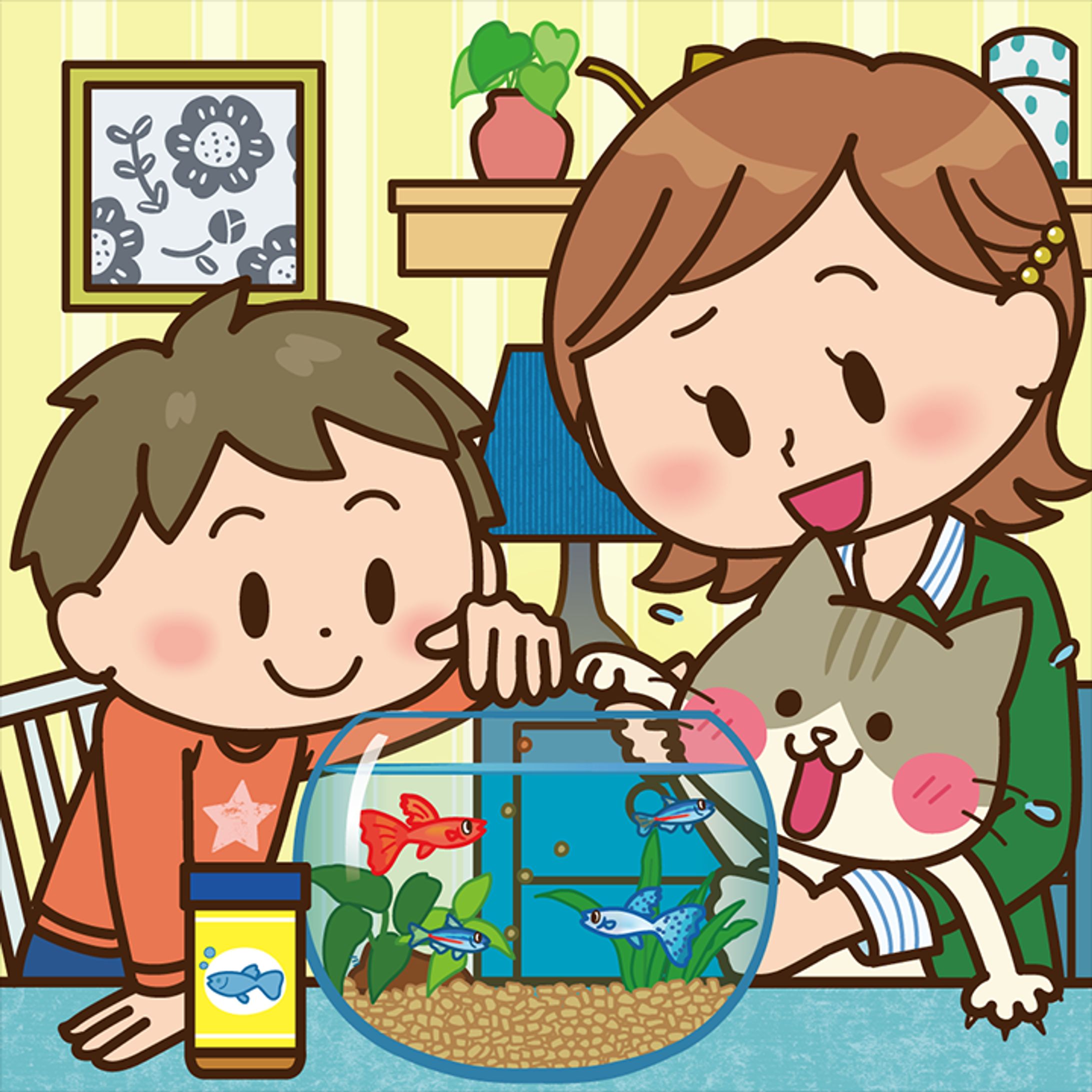 ペットと家族-1