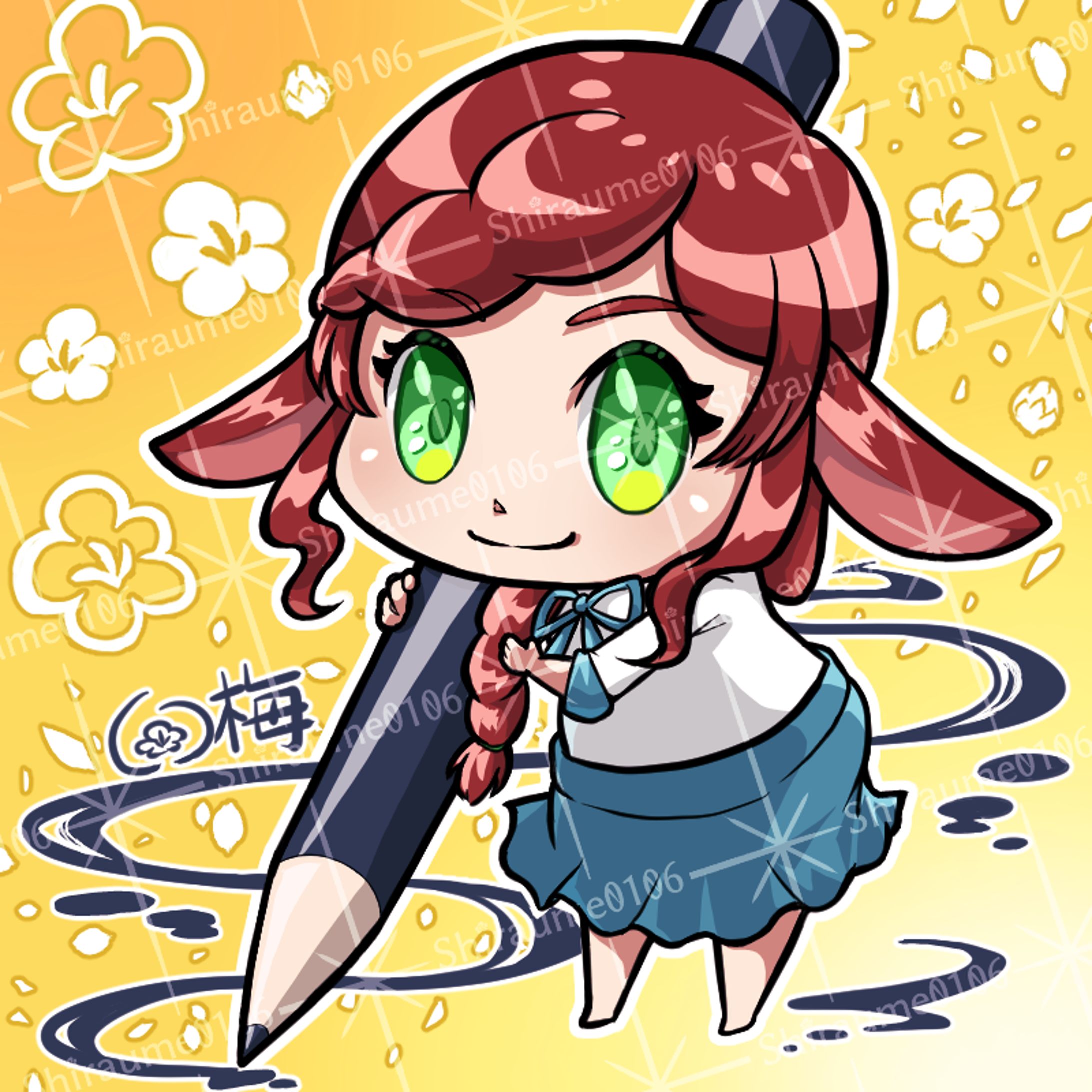 【一次創作】プロフィール絵-1