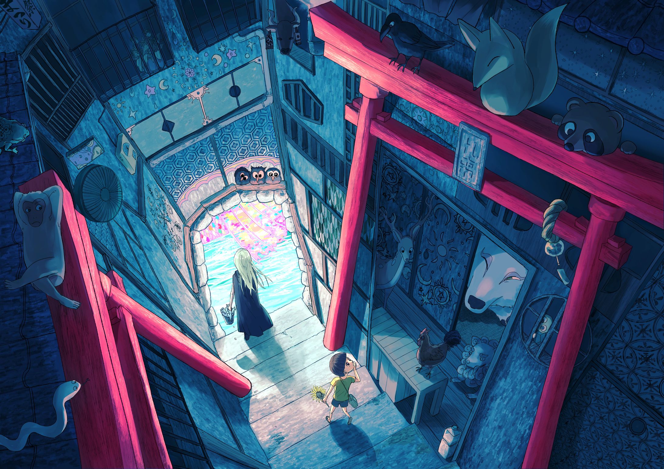 ギャラリー展示イラスト-1