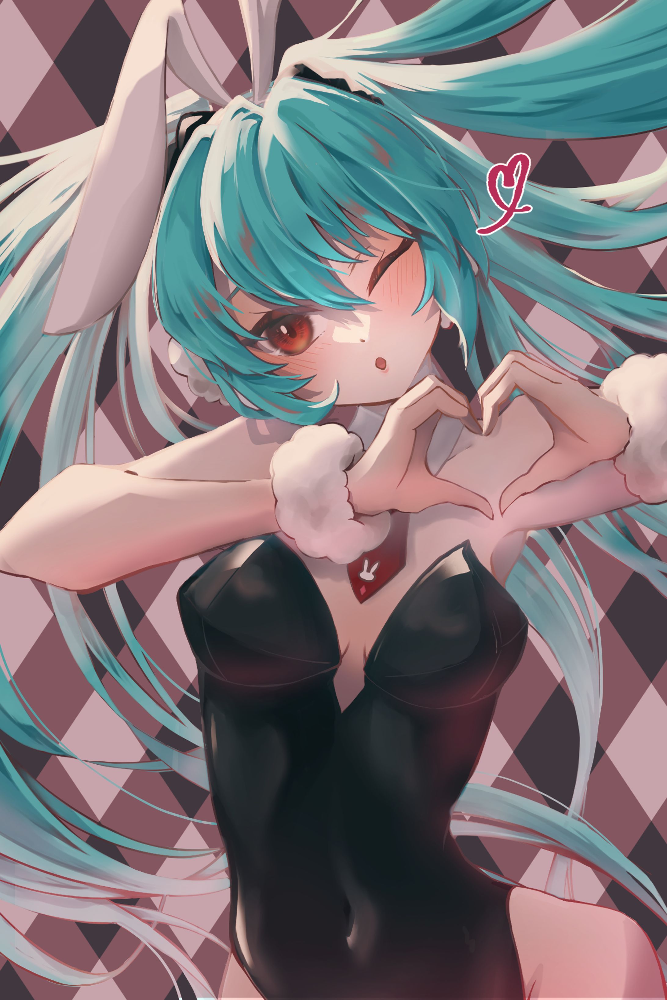 版権 初音ミクバニー-1