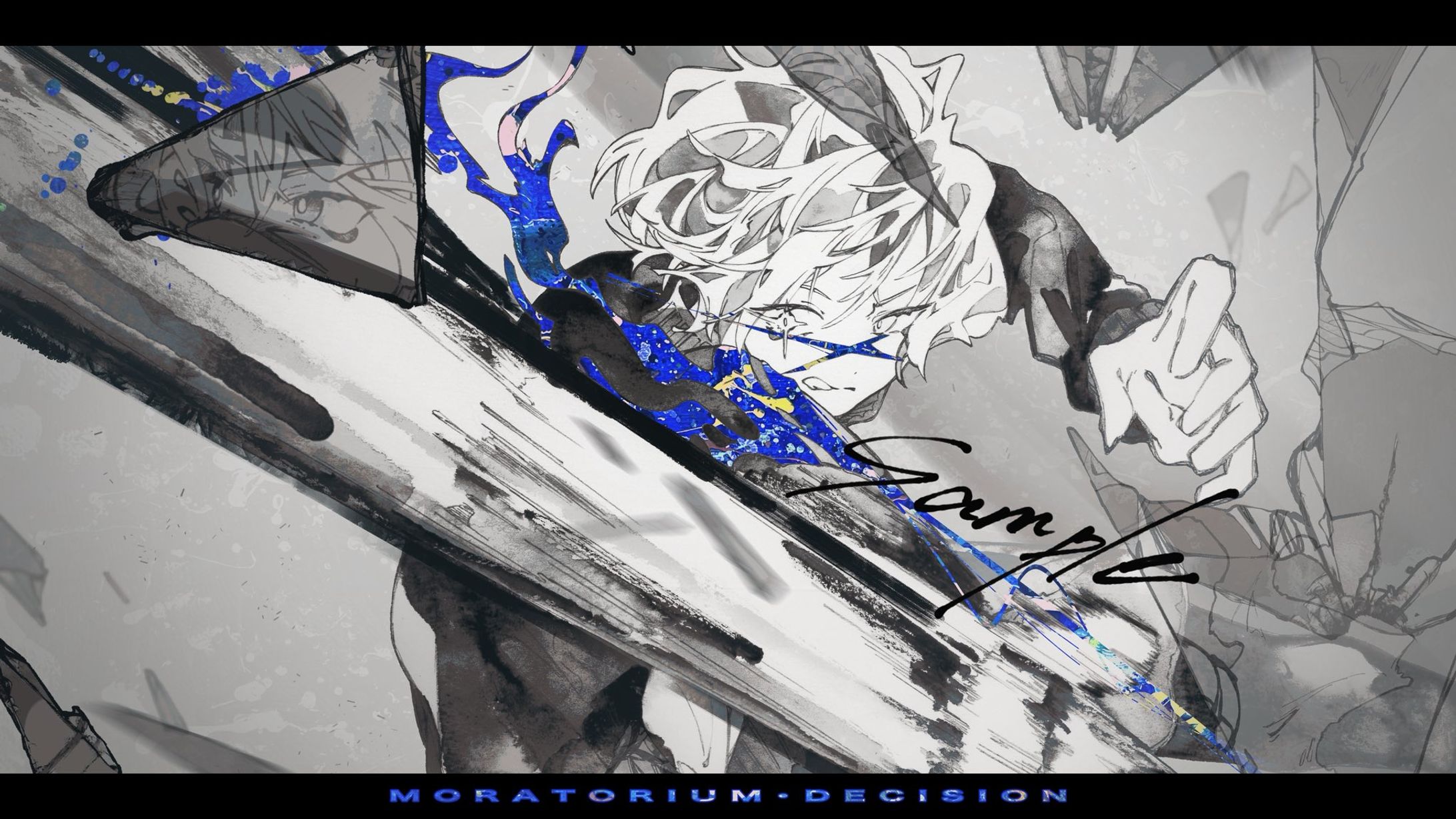 【WORKS】あらきさん「モラトリアム・ディシジョン」動画内イラストを担当いたしました-1