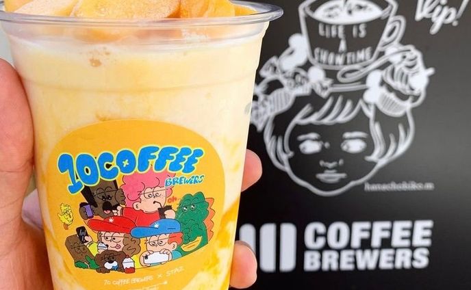 10 coffee brewers x  STAZ drink sticker 2021