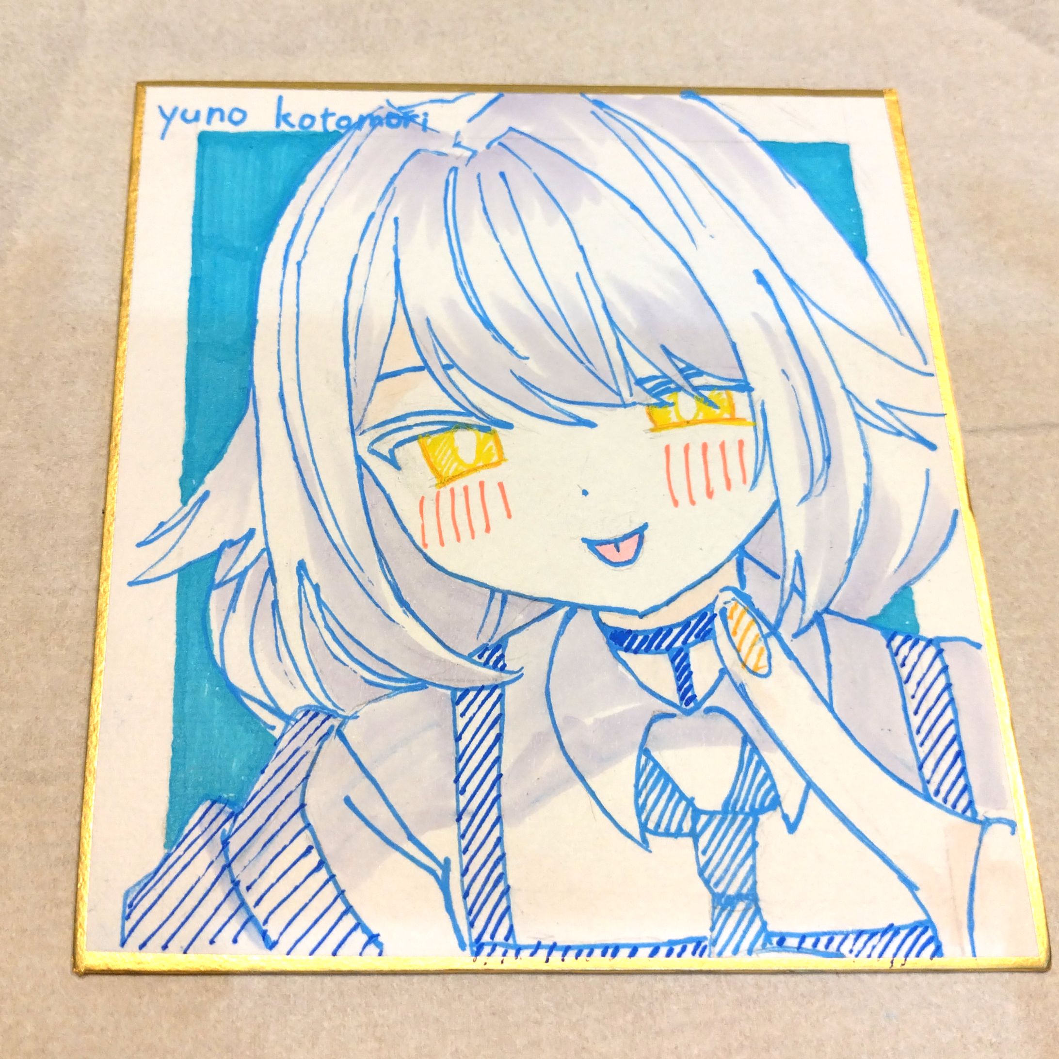 【BOOTH】ルルネ アナログ原画-1