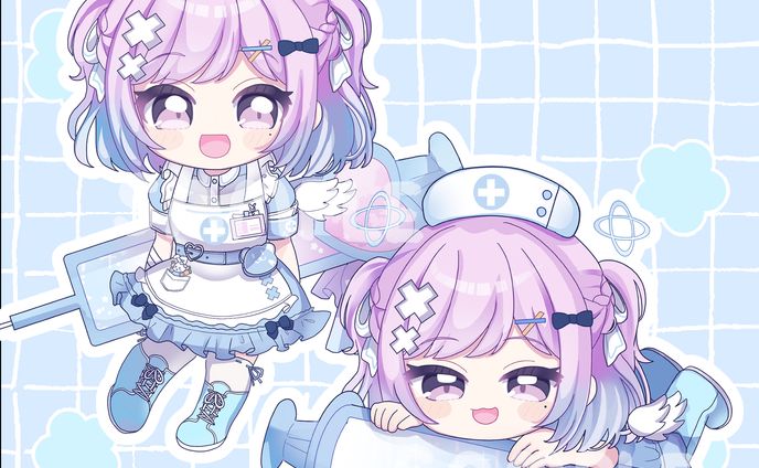 メイド、ご依頼イラスト