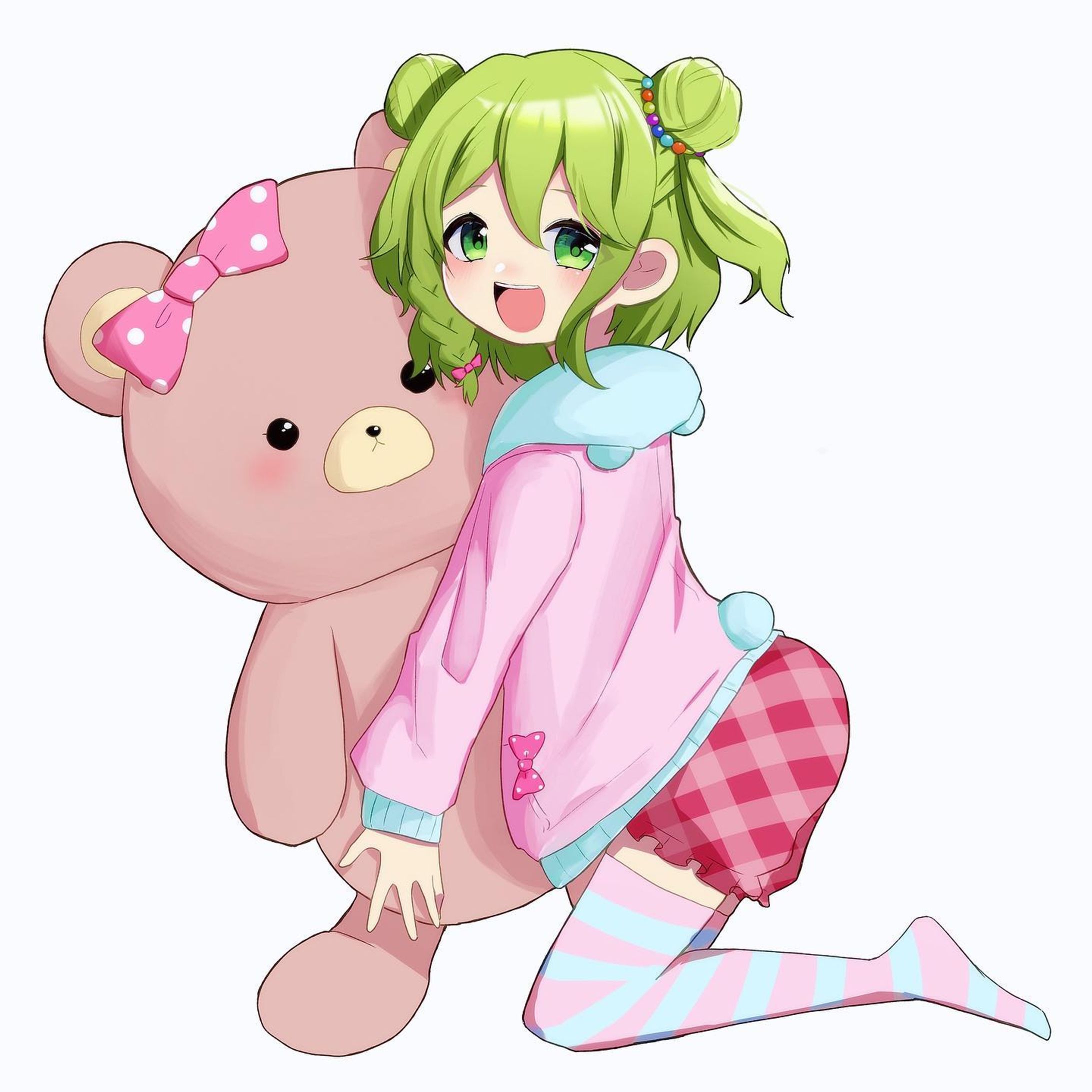 🐻

・

 #森中びじゅつかん  #森中花咲  #イラスト #illustration-1