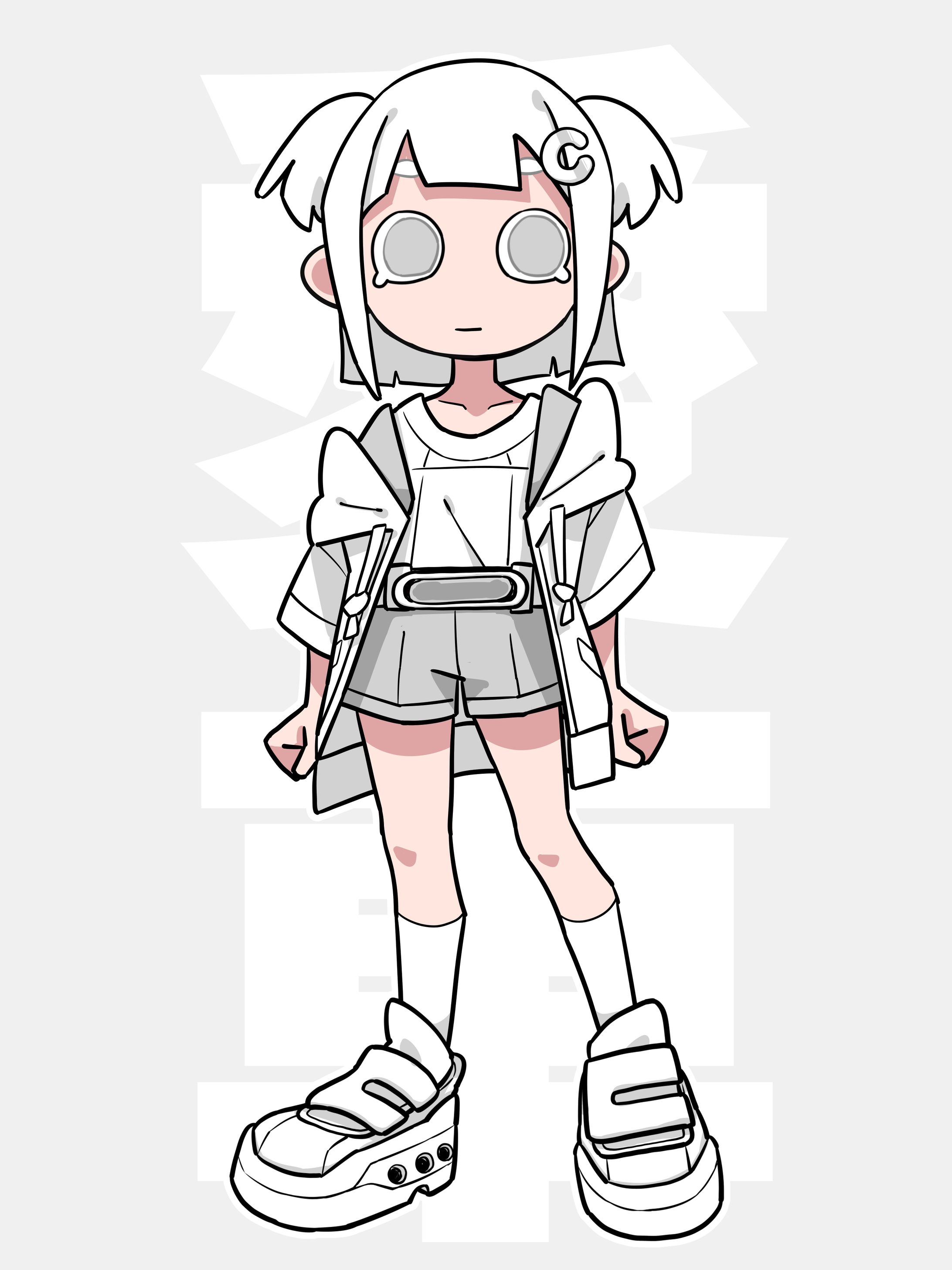 【創作】愛車擬人化ミラココアちゃん-1