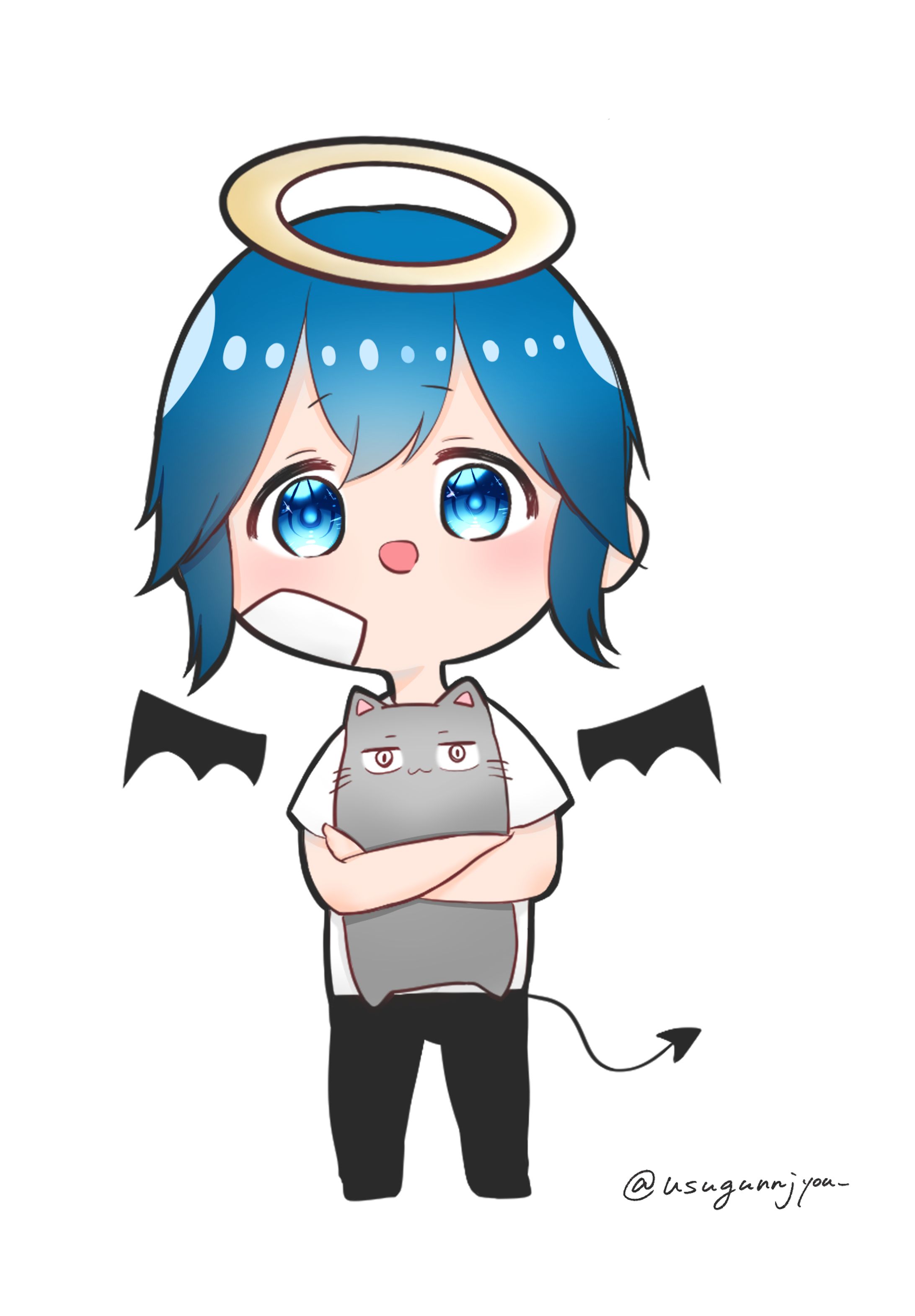 男の子　イラスト-1