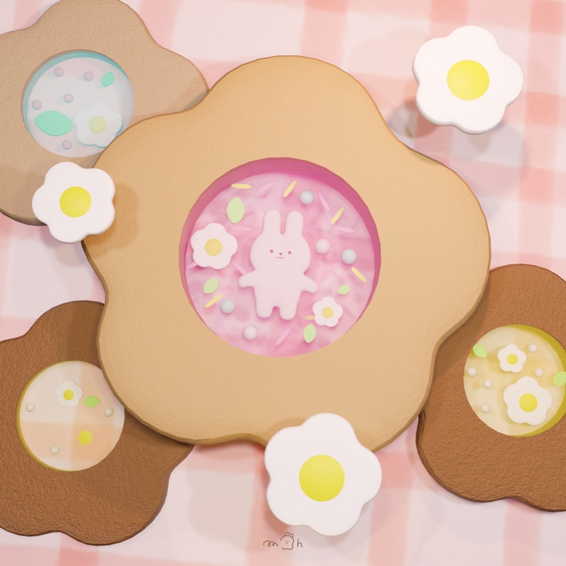 🍪

#illustration #イラスト #ほのぼの #イラストレーション　#イラスト　#いらすとぐらむ　#イラストグラム　#ゆるいイラスト #일러스트 #blender-1