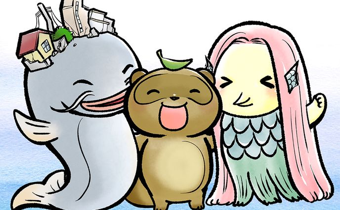 2020.4　個人依頼　アマビエイラスト