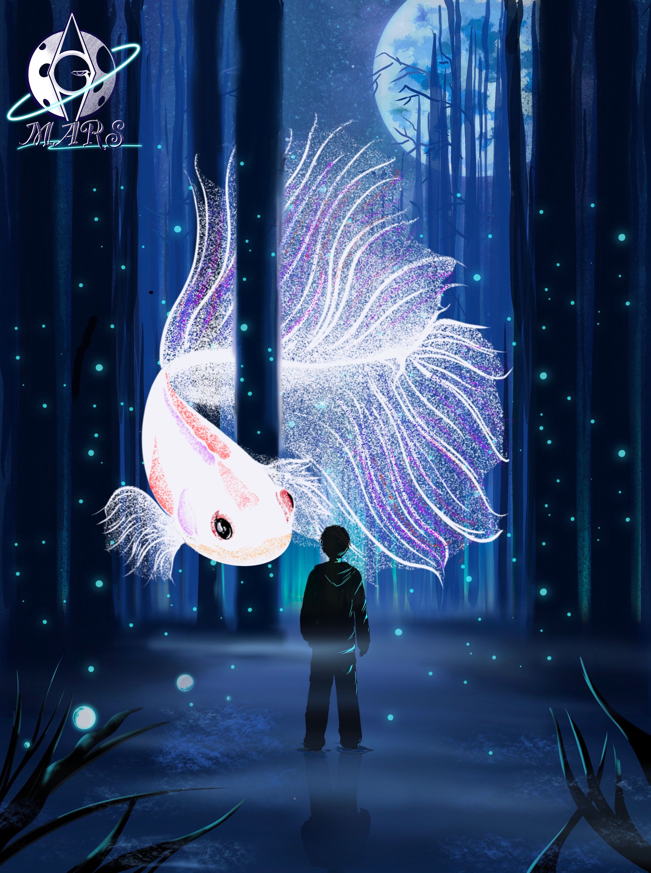 イラスト金魚-1