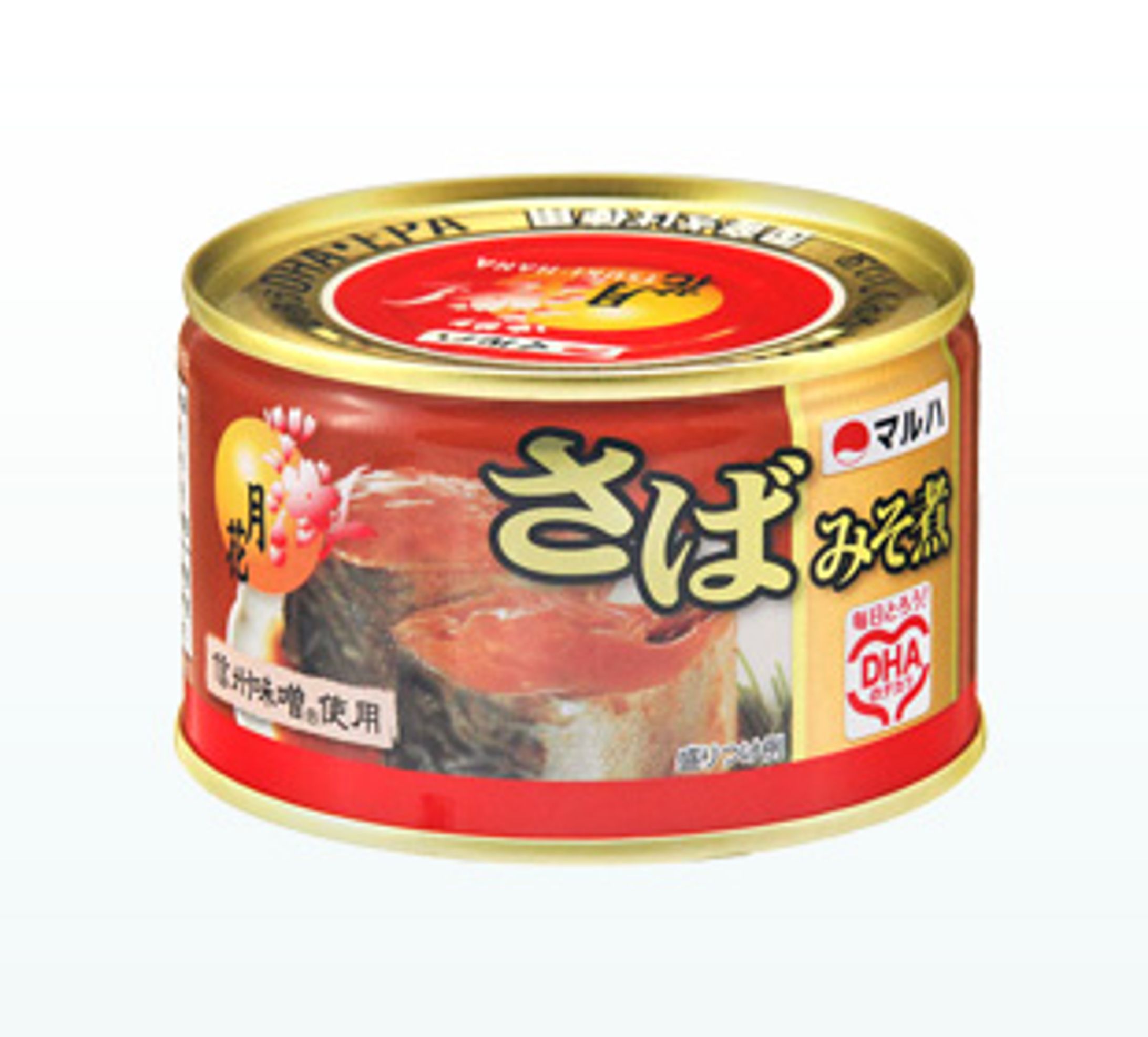 缶詰パッケージ デザイン（月花）-1