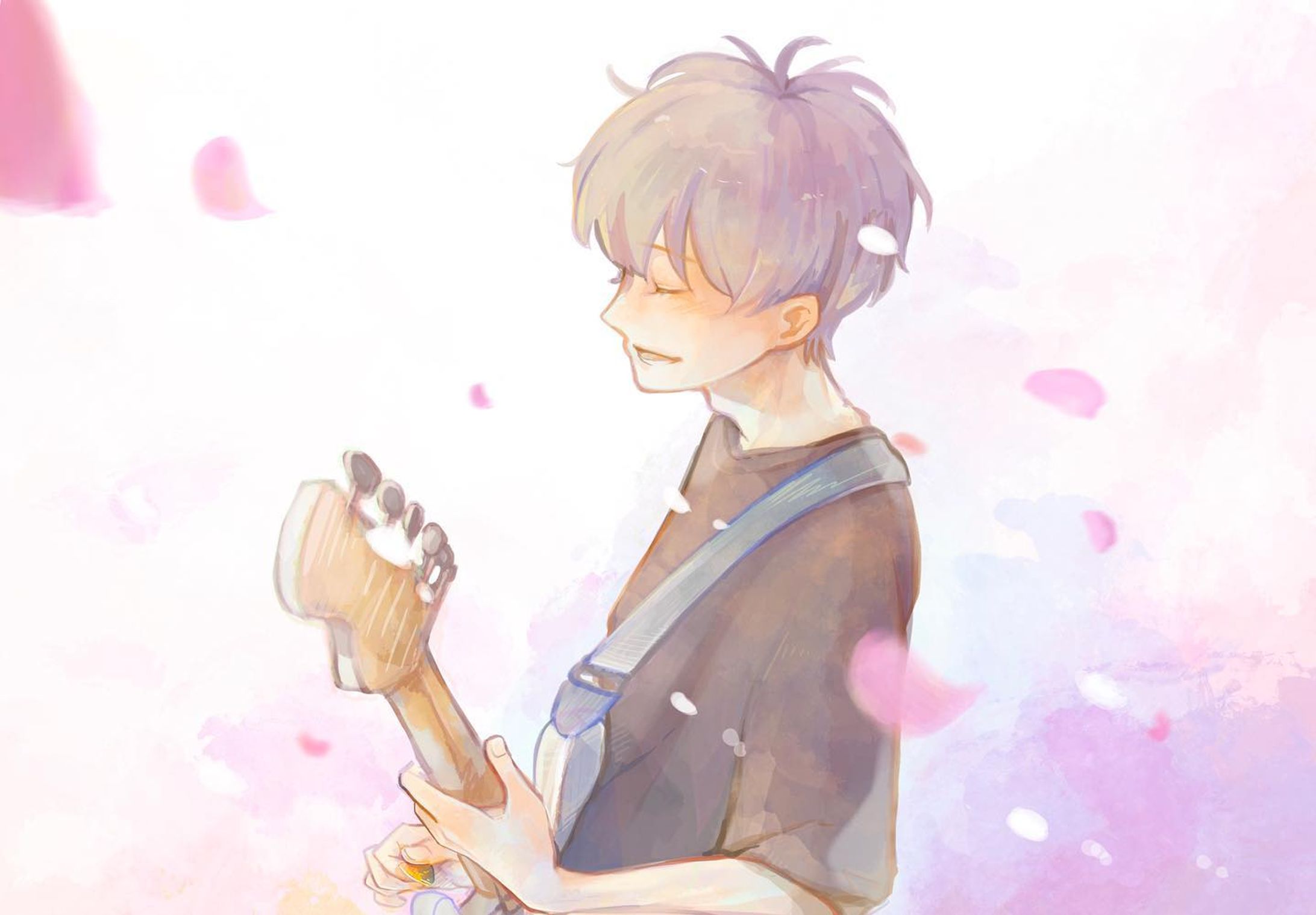 .
 
春風に乗せて
 
 
この想いがキミに届きますように....
 
 
 
 
 
 

#illustration #illustgram #イラスト #illust #絵 #デジタルアート #art #その瞬間に物語を  #paint #創作 #オリジナルイラスト  #淡い色合いが好き  #光 #期待 #春風　#桜　#笑顔 #優しい　#ホッとする瞬間　
#幸せな瞬間　#ギター　#音楽　#music #歌　#song
#Procreate #boy-1