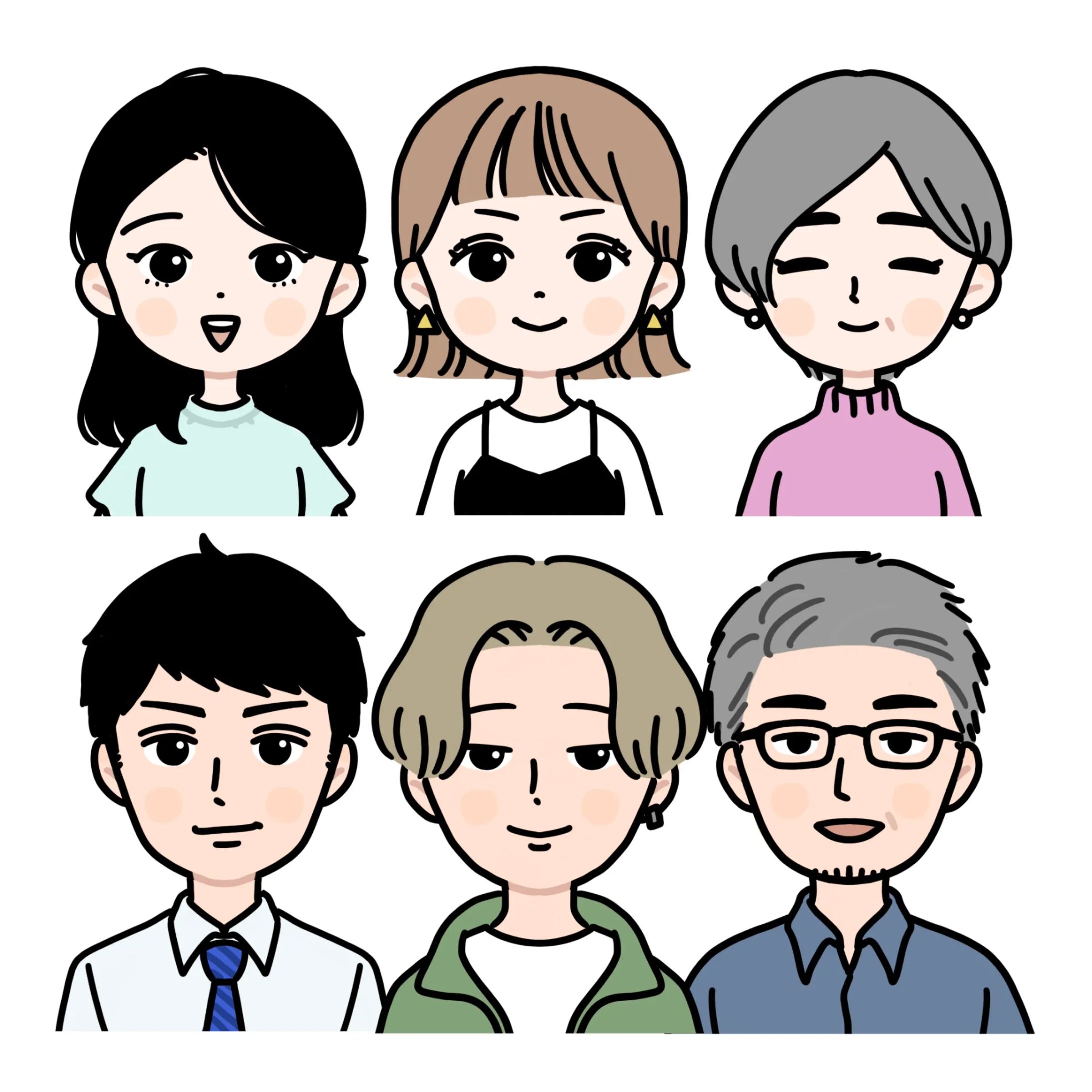 似顔絵アイコン-1