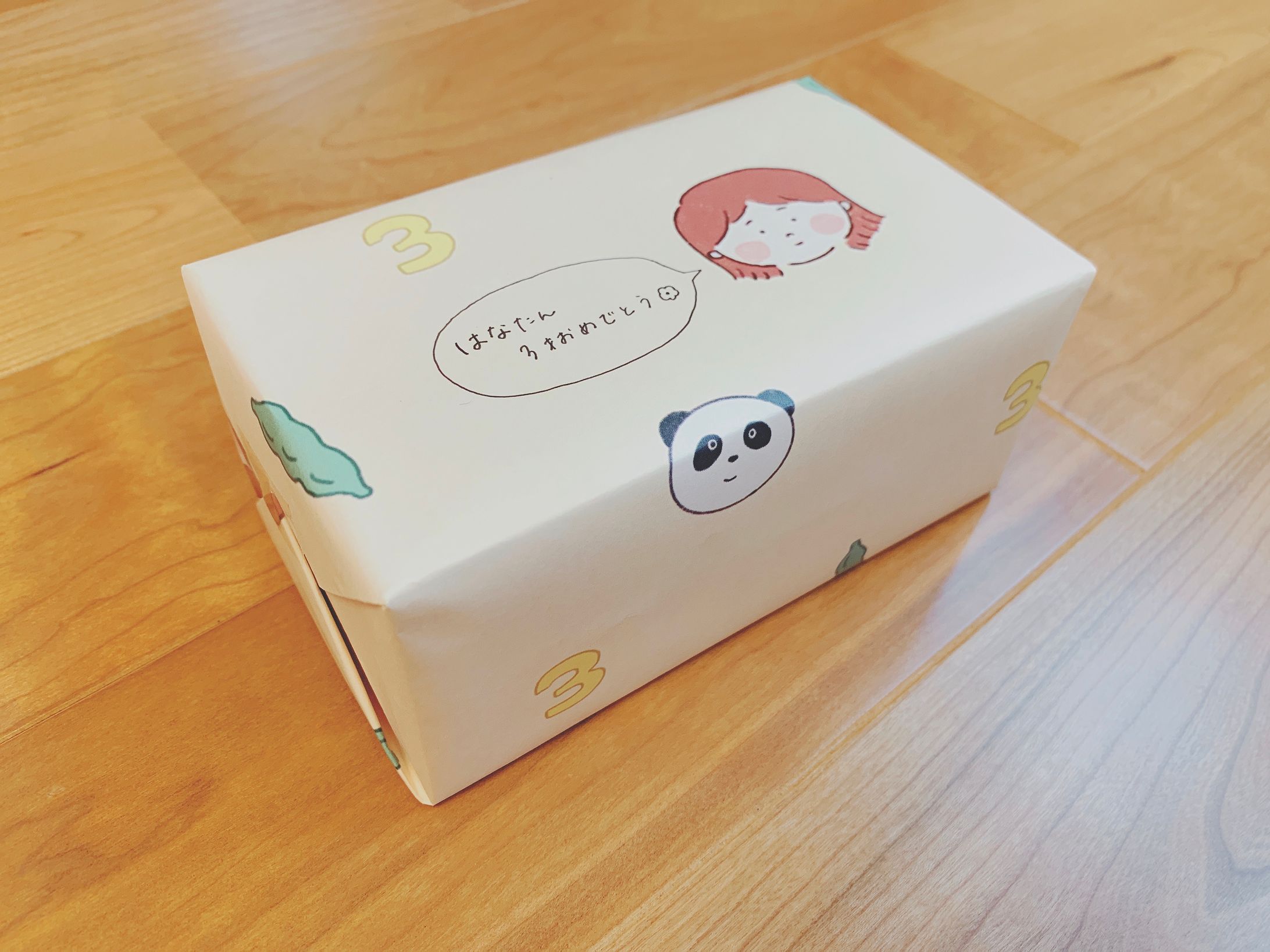 プレゼントの包装紙（姪っ子へ）-1