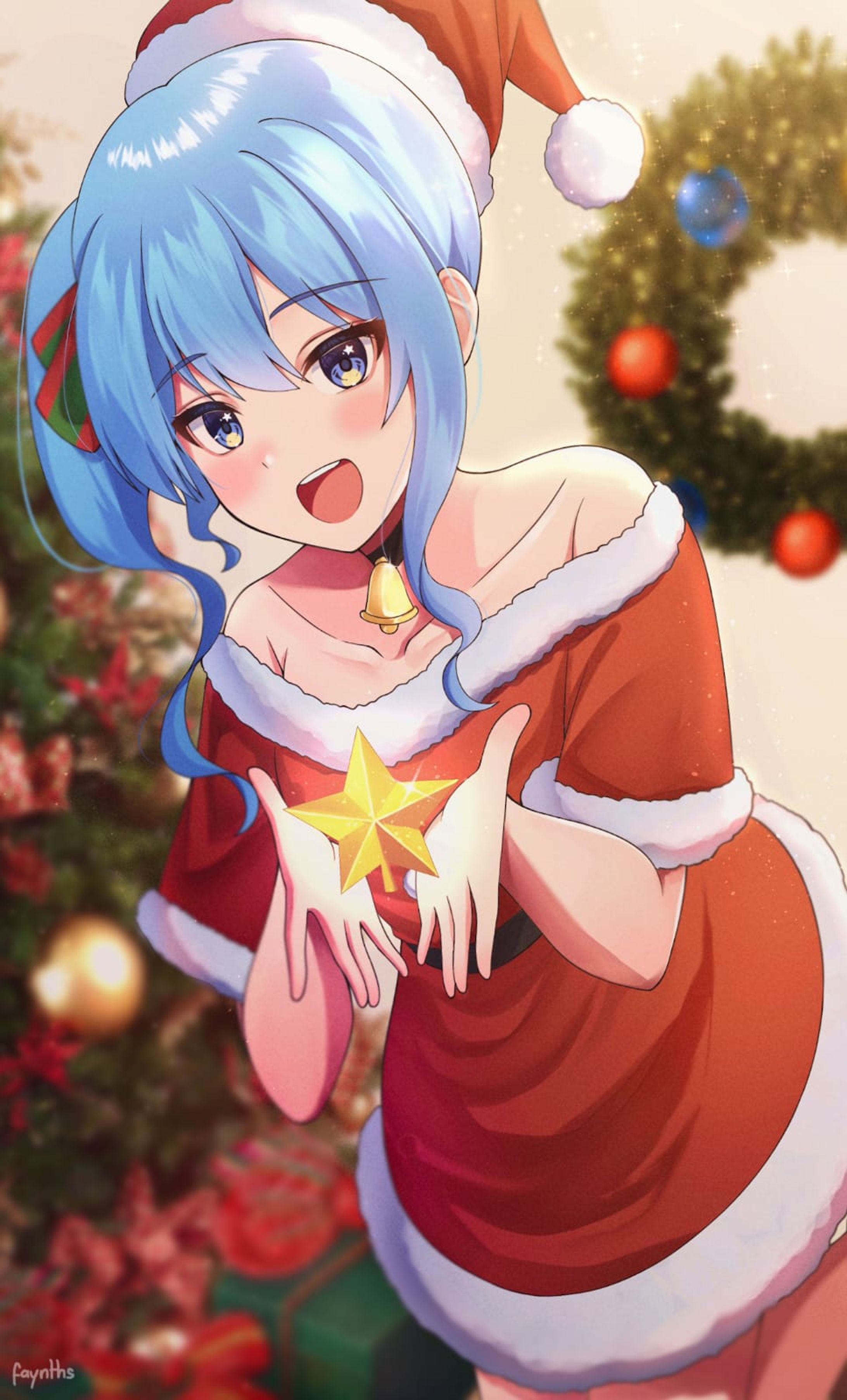 Waist Up Suisei Fanart-1