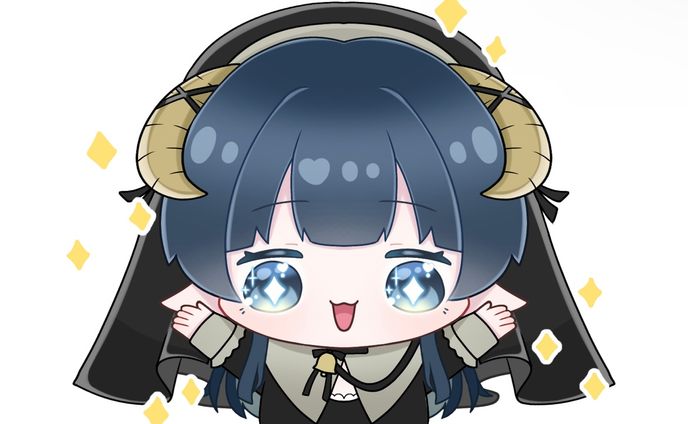 【夜因様】スタンプ用ミニキャラ