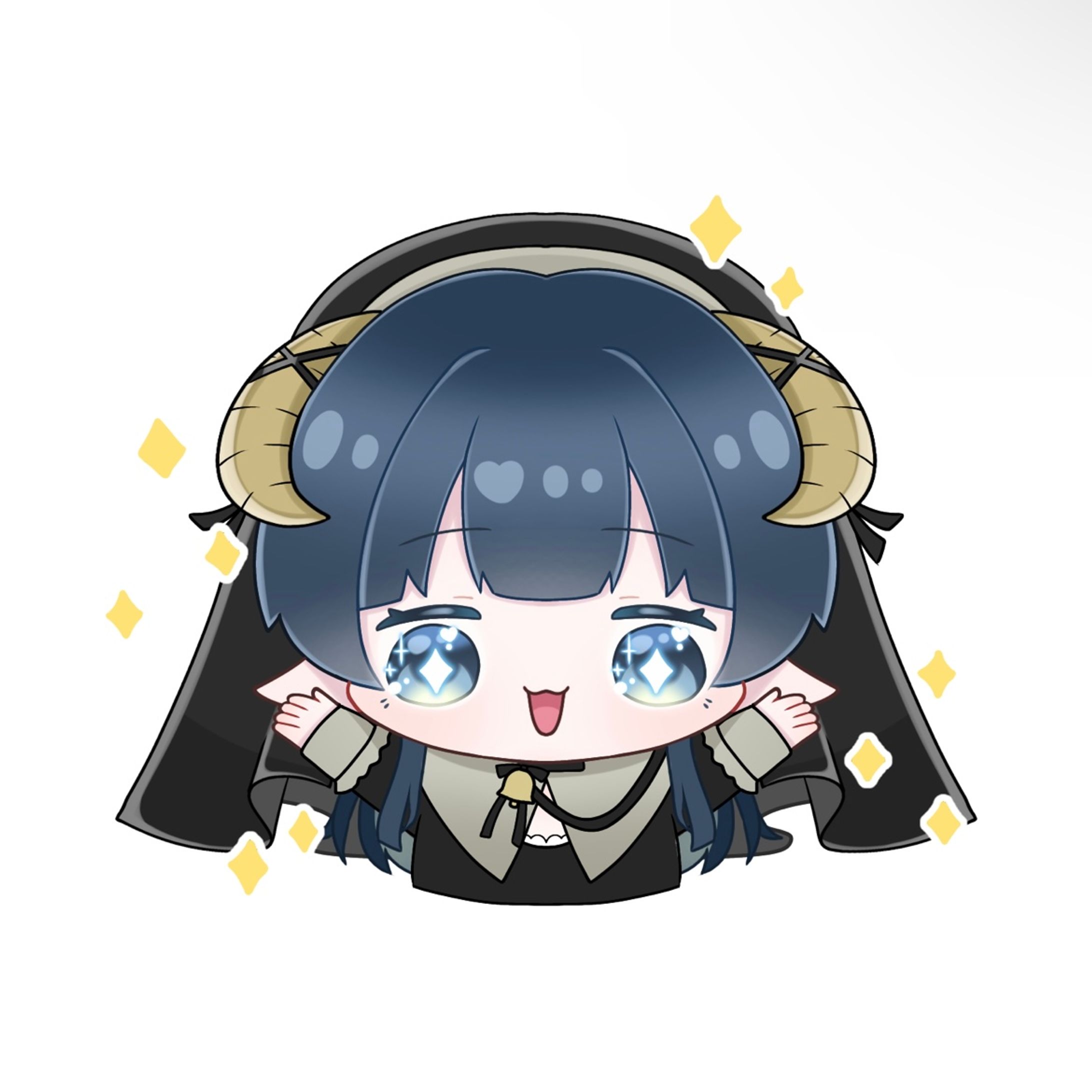 【夜因様】スタンプ用ミニキャラ-1