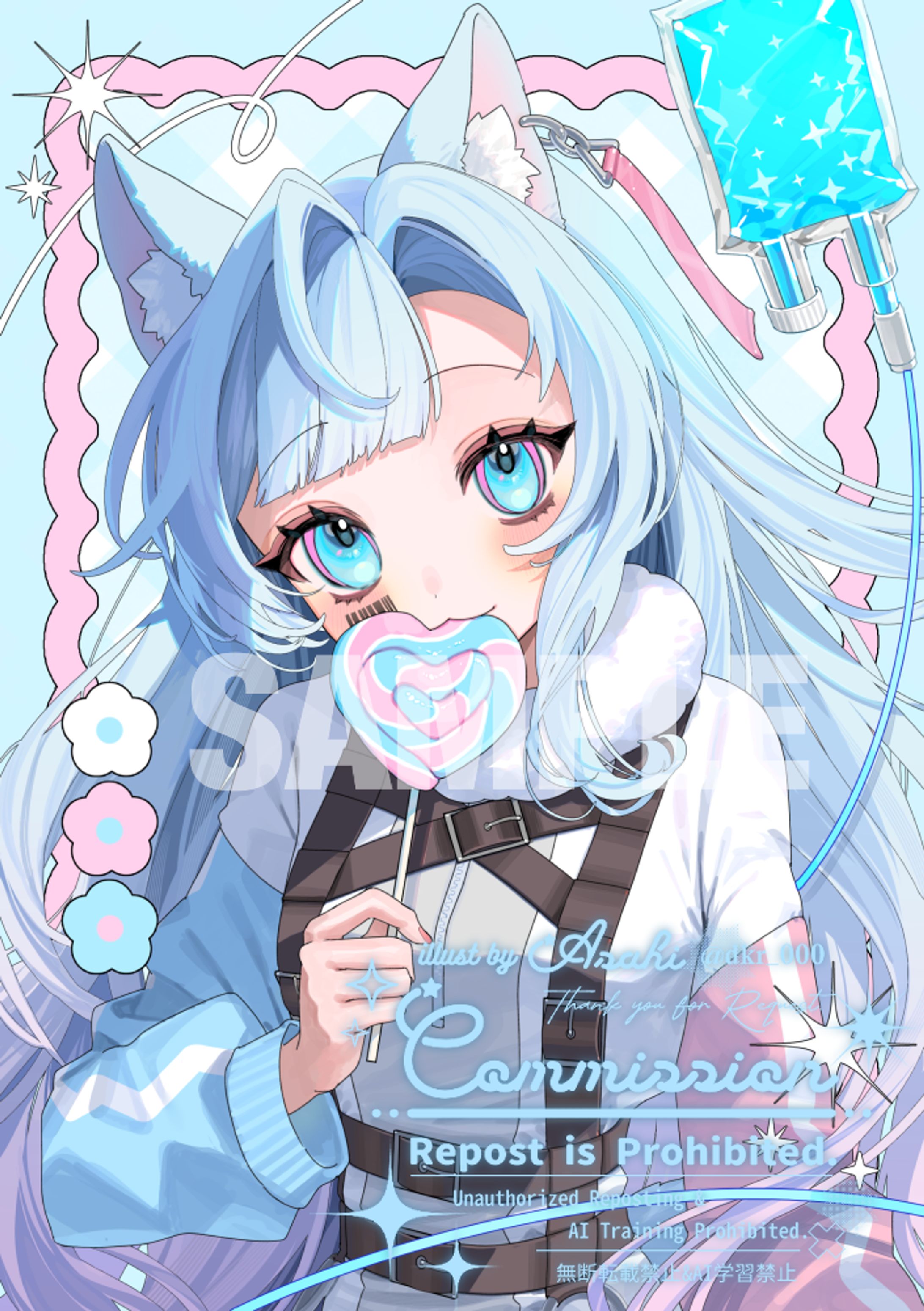 SNS、グッズ用イラスト-1