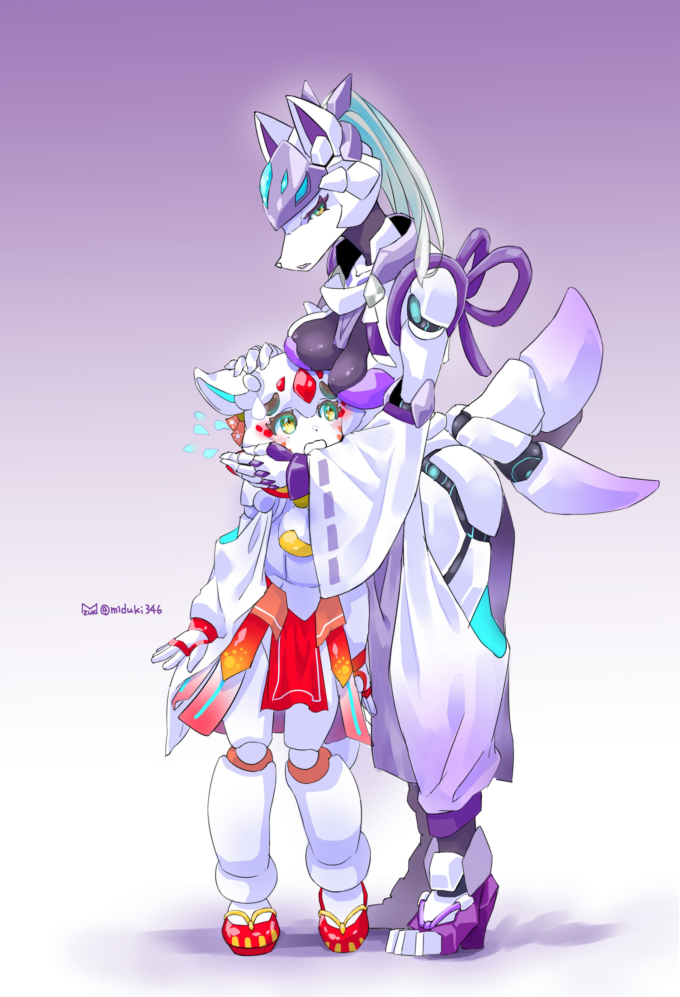 キツネロボ姉妹-1