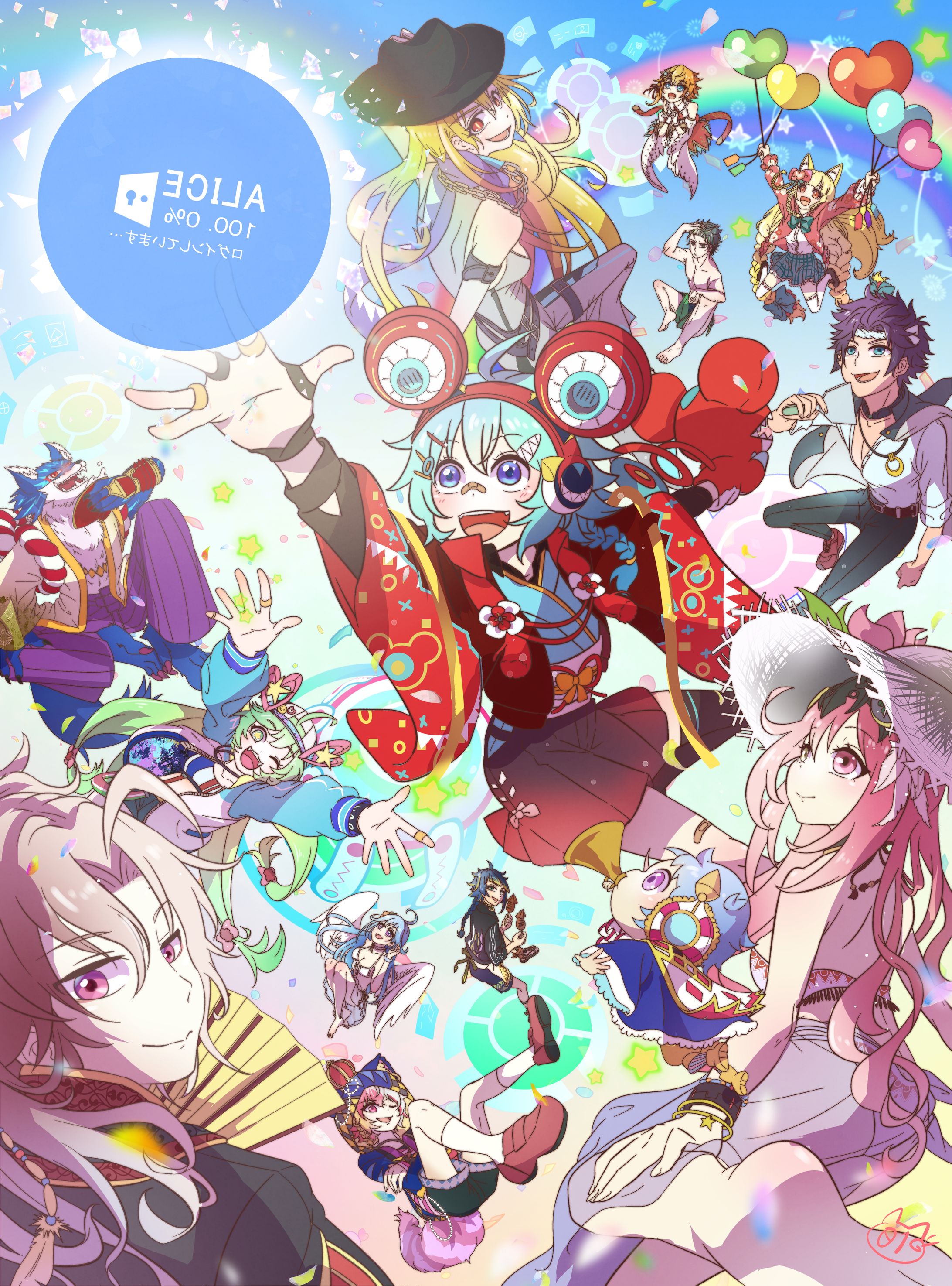 クラフィ6周年イラコン-1