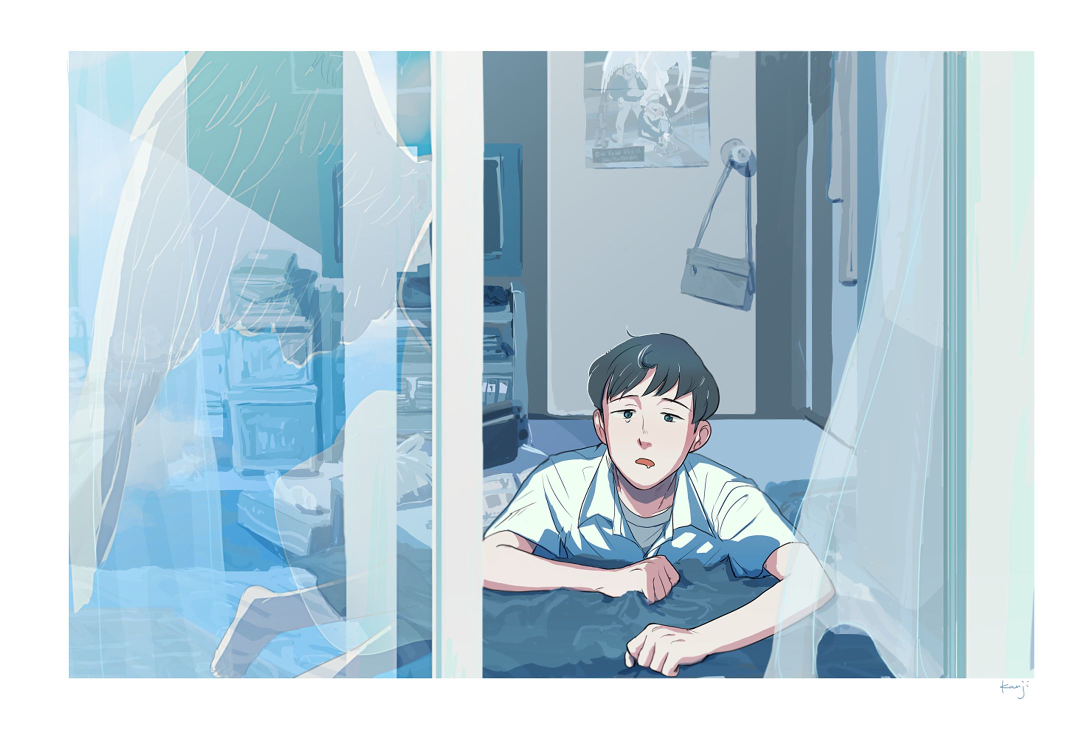 紡げなかったもの（イラストと漫画）-1