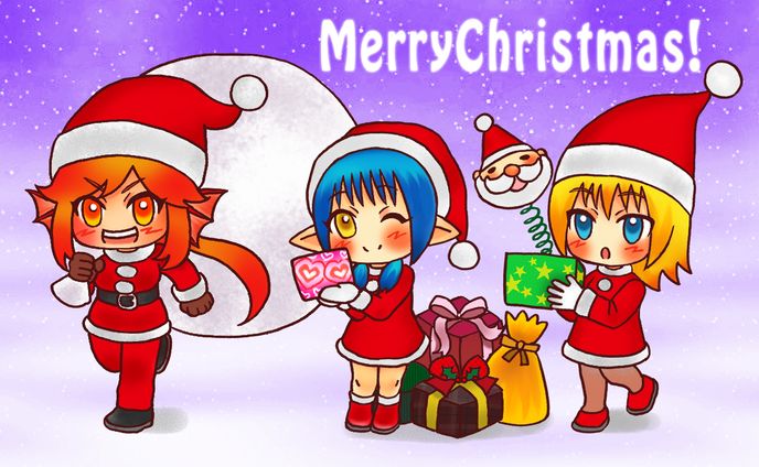 創作　クリスマス　SD