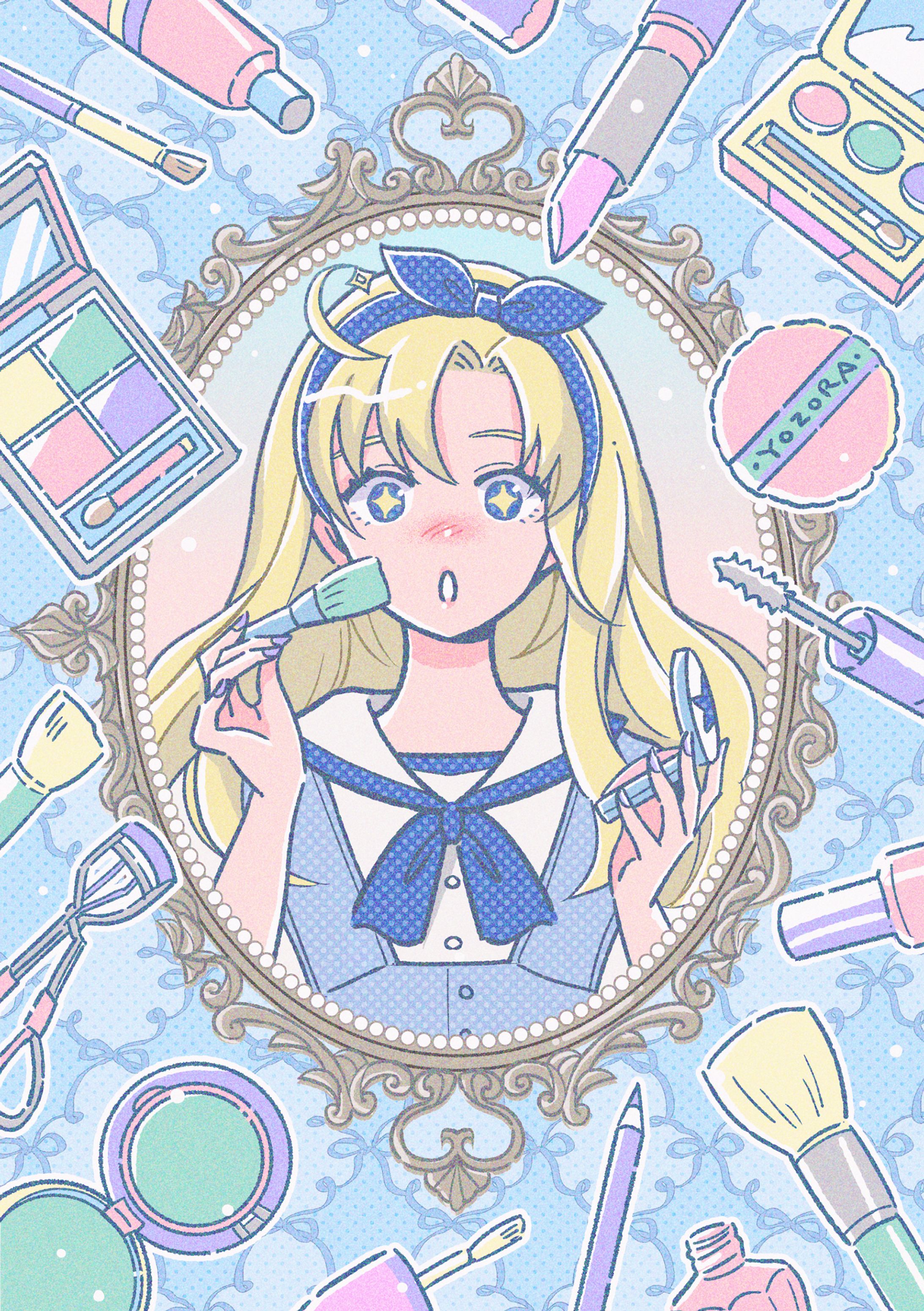 【お仕事】Vtuber・夜空ツキミ様 イラスト-1