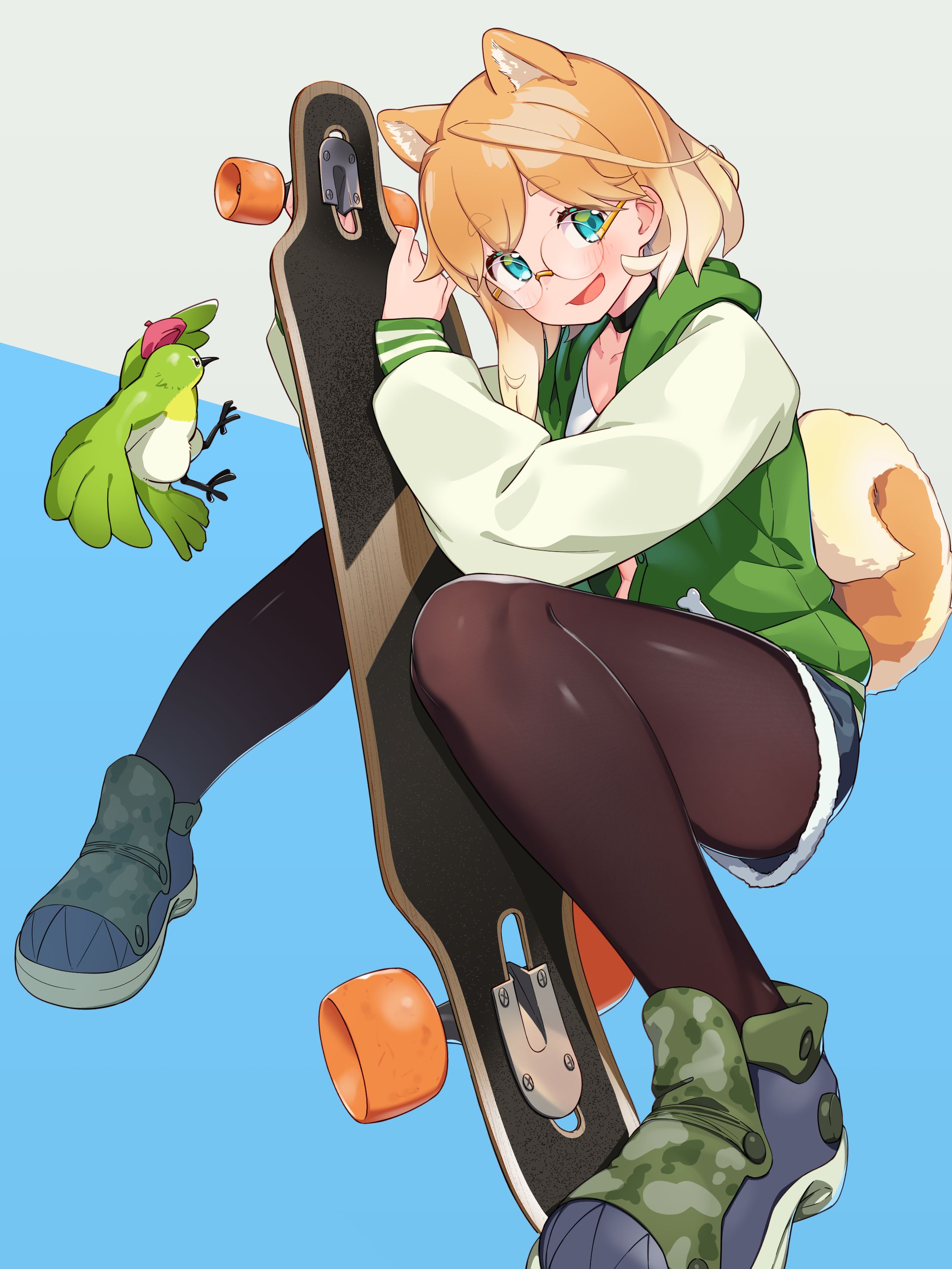 個人VTuber 柴耳スケボー女子-1