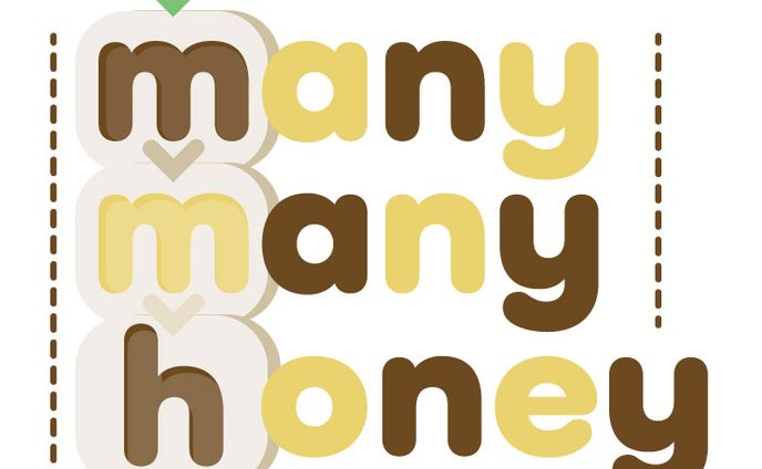 ManyManyHoney ロゴ