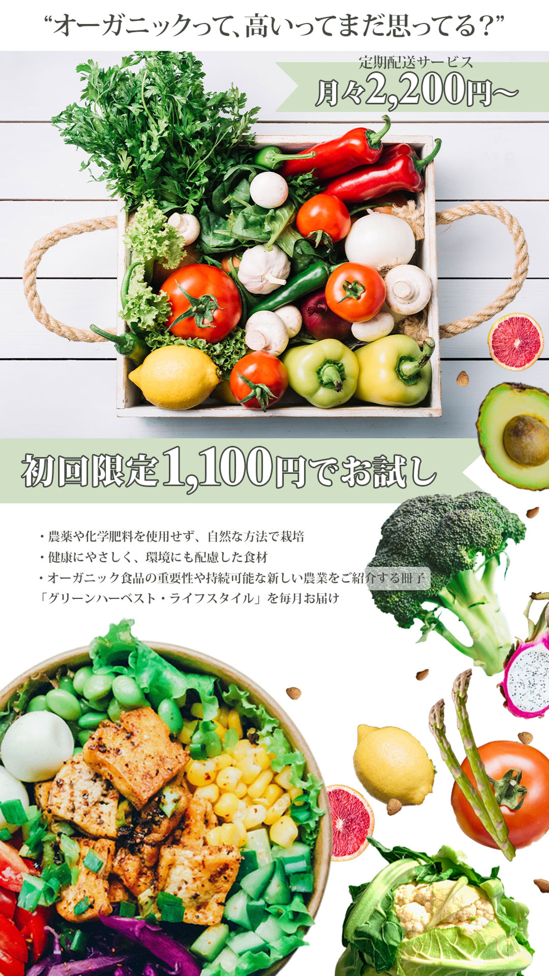 オーガニック食材配送サービスバナー-1