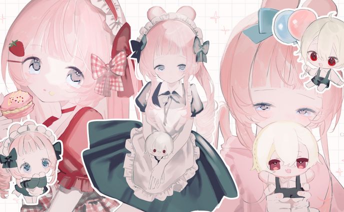 skebイラスト(おまけつき)