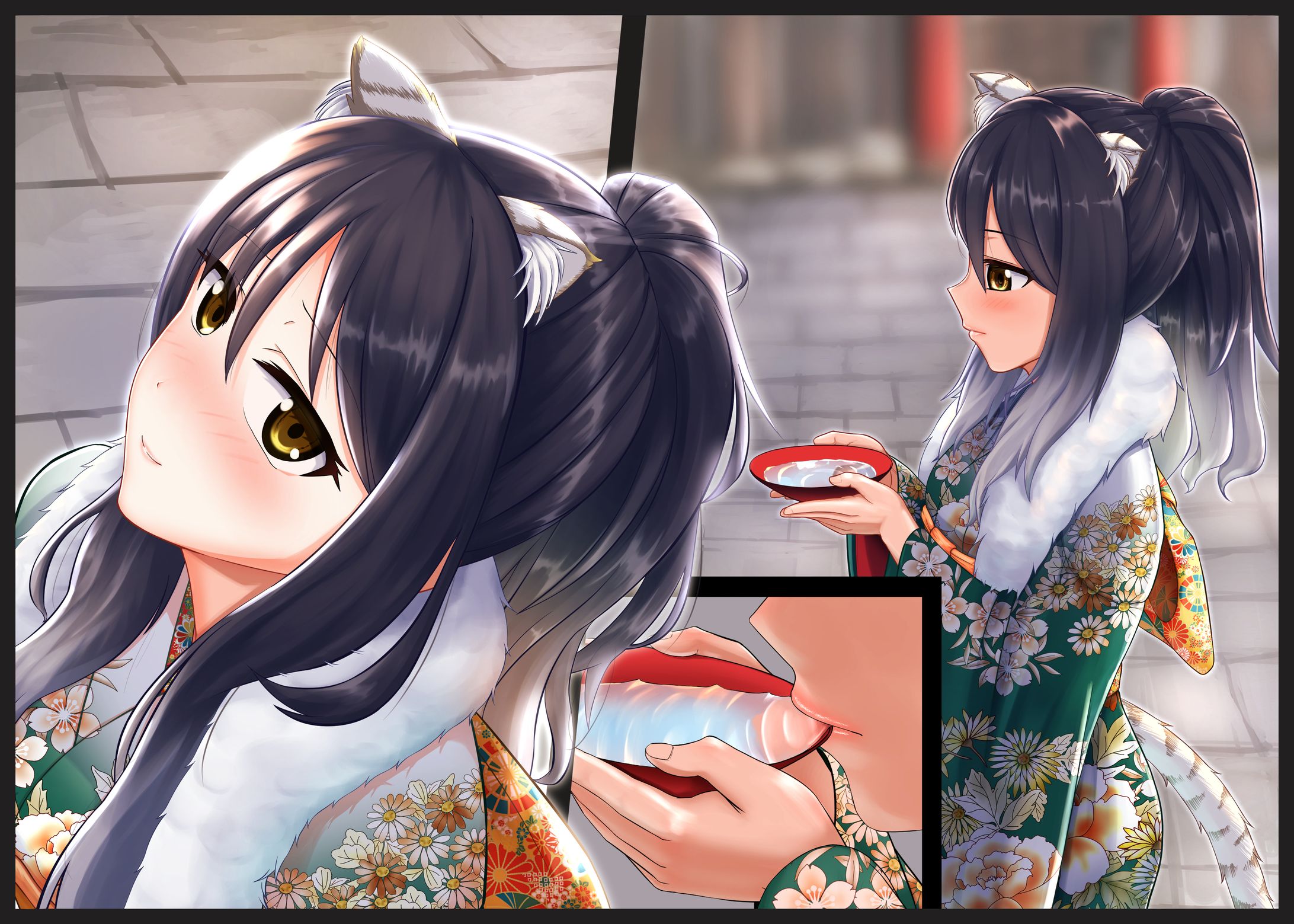 シオリンと初詣-1