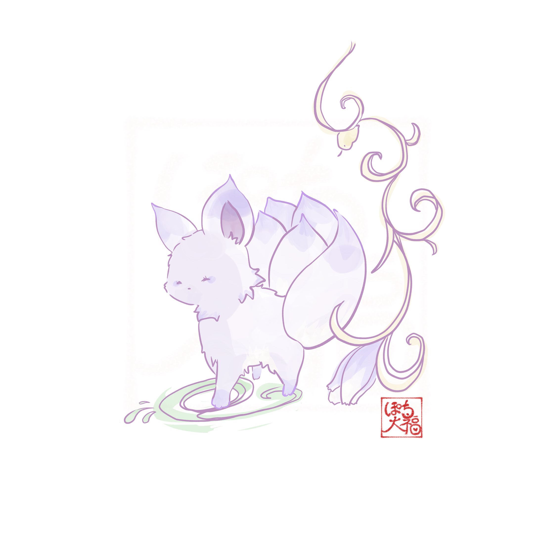 エケベリア🌱×九尾🐾-1