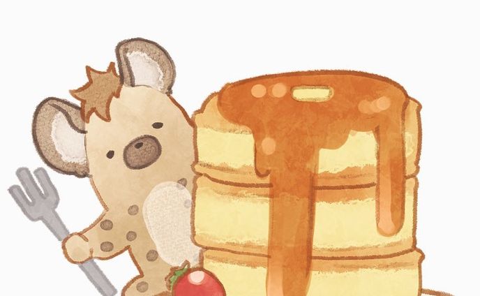 #lineスタンプ #ハイエナ #ブチハイエナ #instagram #illustration #イラスト　#イラストグラム　#いらすとぐらむ　#ゆるいイラスト　 #illust #illstration #drawing #ゆる絵　#キャラクターイラスト　#ハイエナさんの日常　#linesticker #クリエイタースタンプ　#絵描きさんと繋がりたい　#art  # artwork