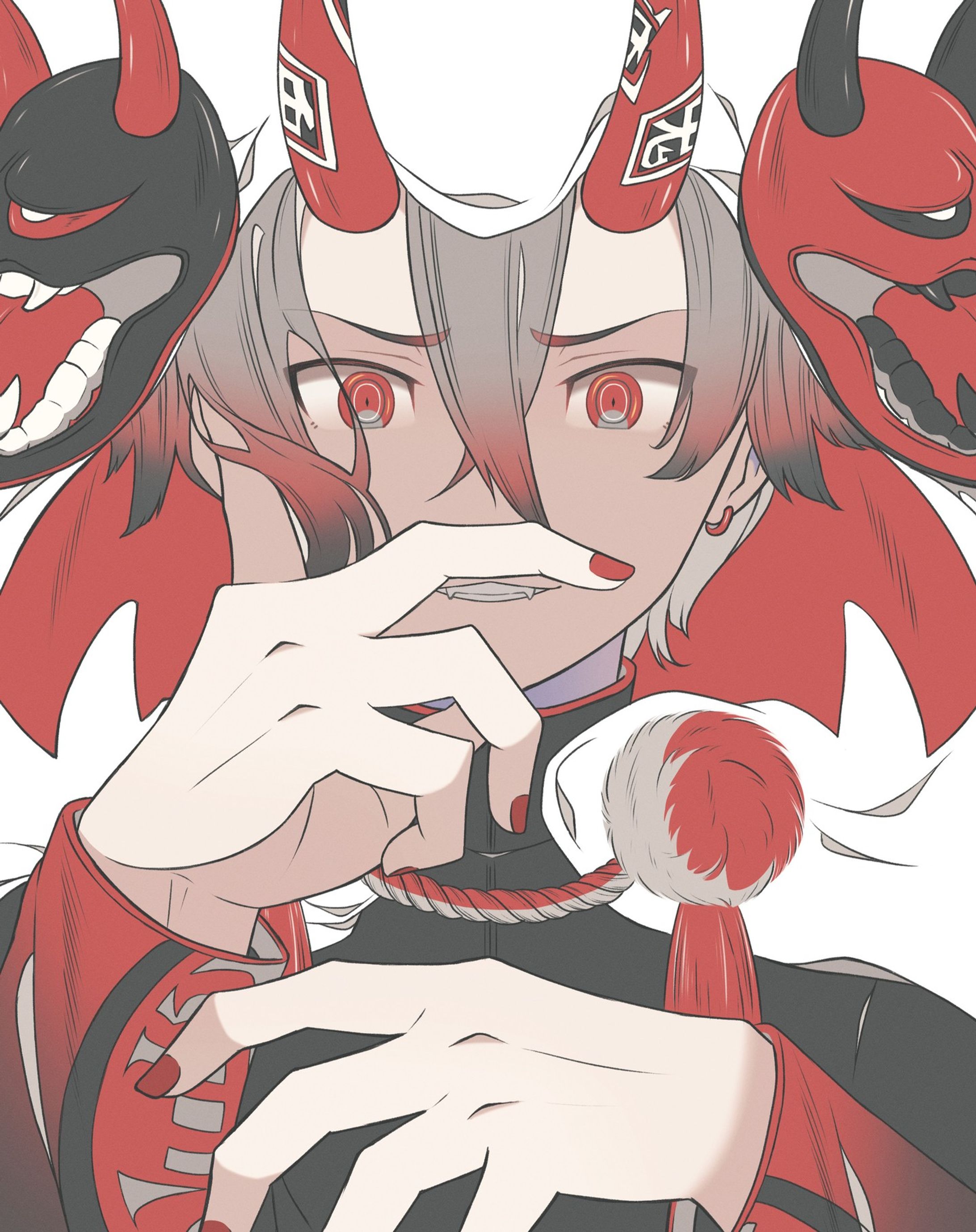 赤と鬼
色数を少なくしてイラストを描いてみました
#創作 #originalcharacter #illustration #イラスト #鬼 #少年-1