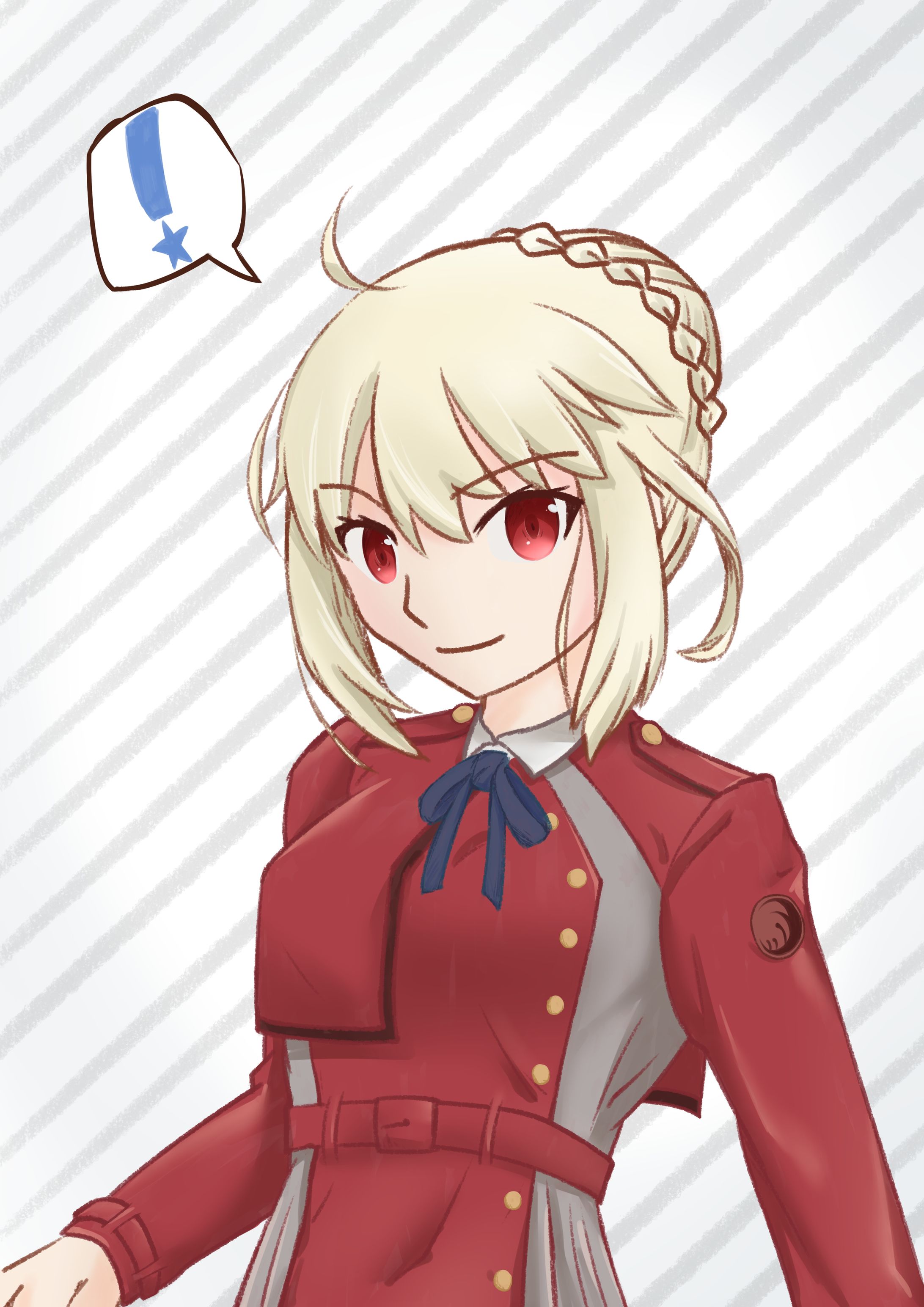アルトリアにリコリス制服を着せてみました-1