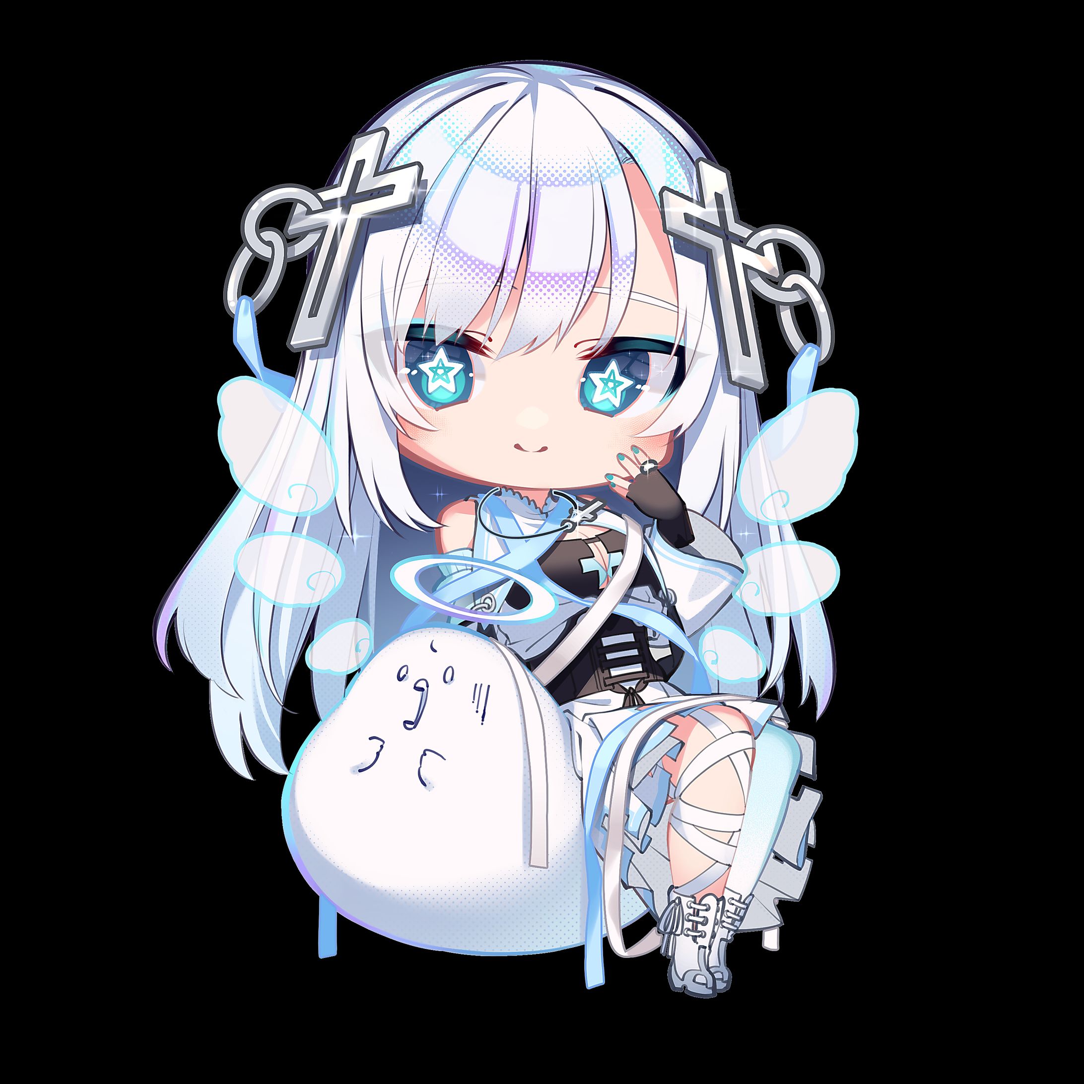 eL（神様） SDイラスト-1