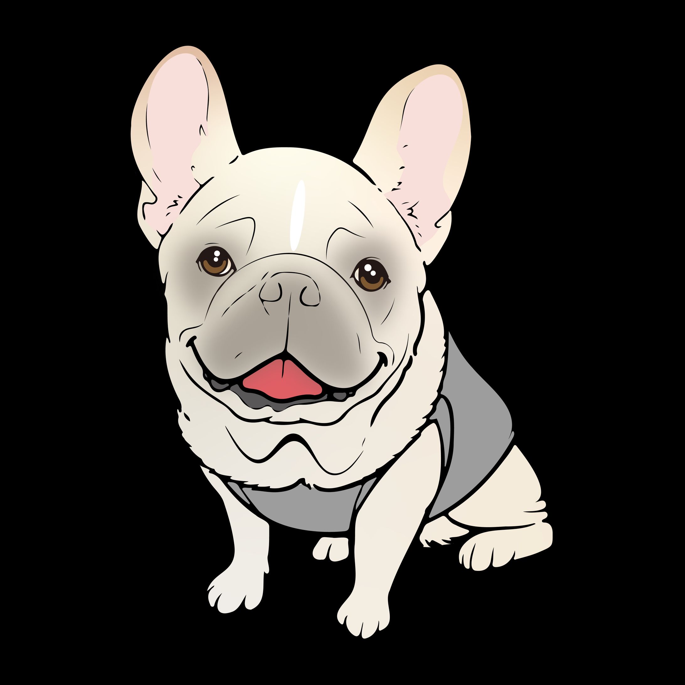 愛犬イラストデザイン-1