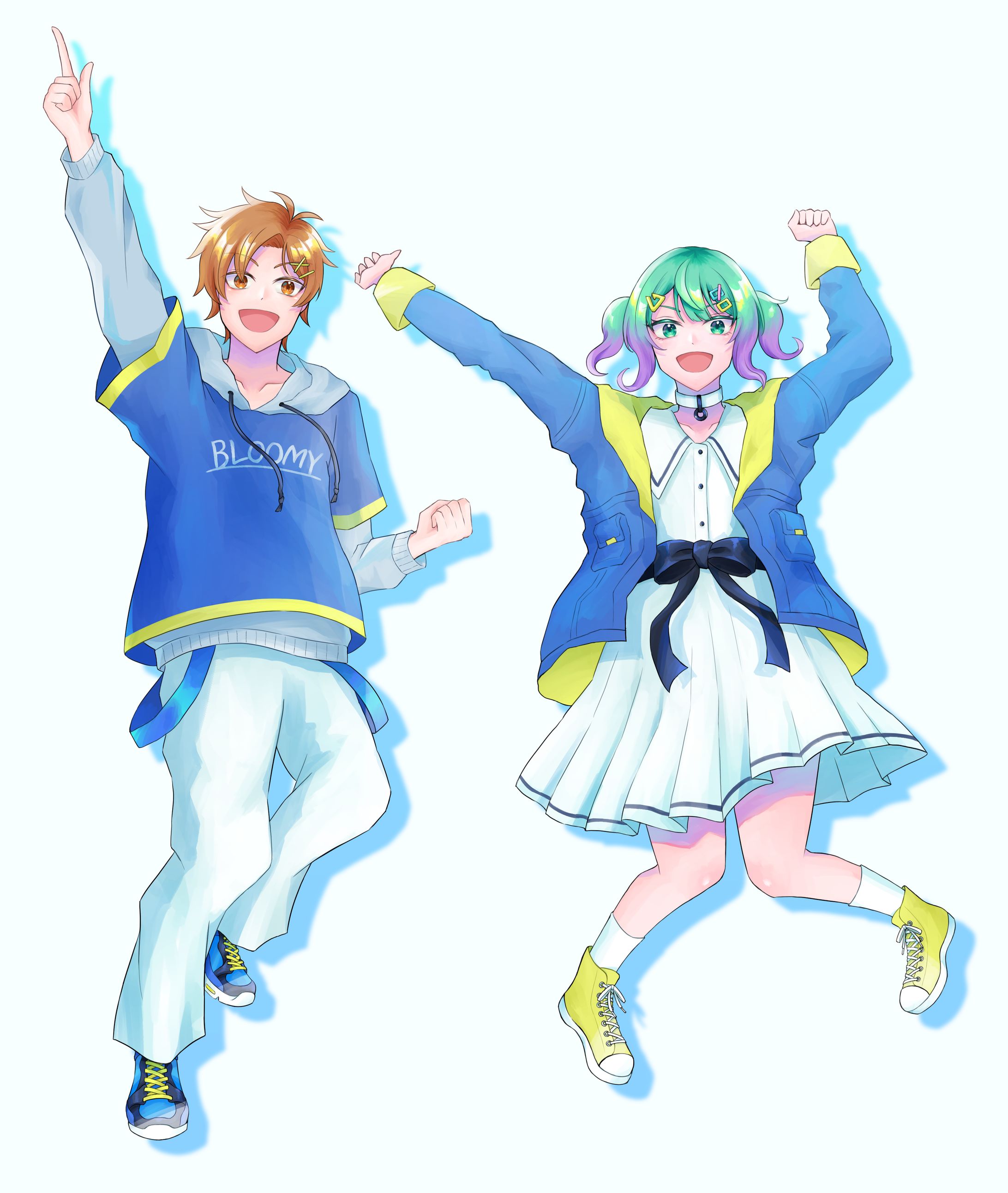 【ご依頼】Mousse様「Flyer!」歌ってみたイラスト-1