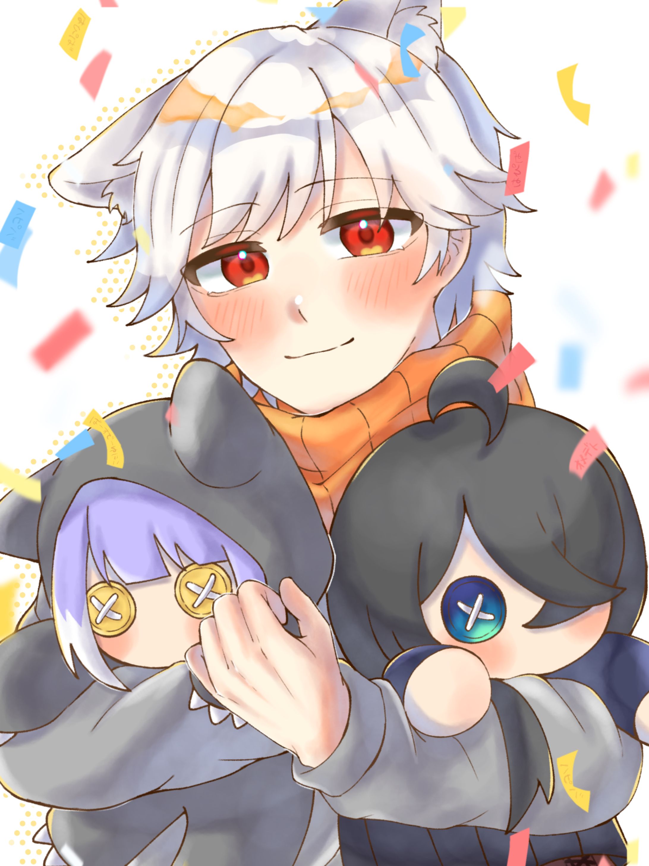 わか様 ゆにこ様誕生日イラスト-1