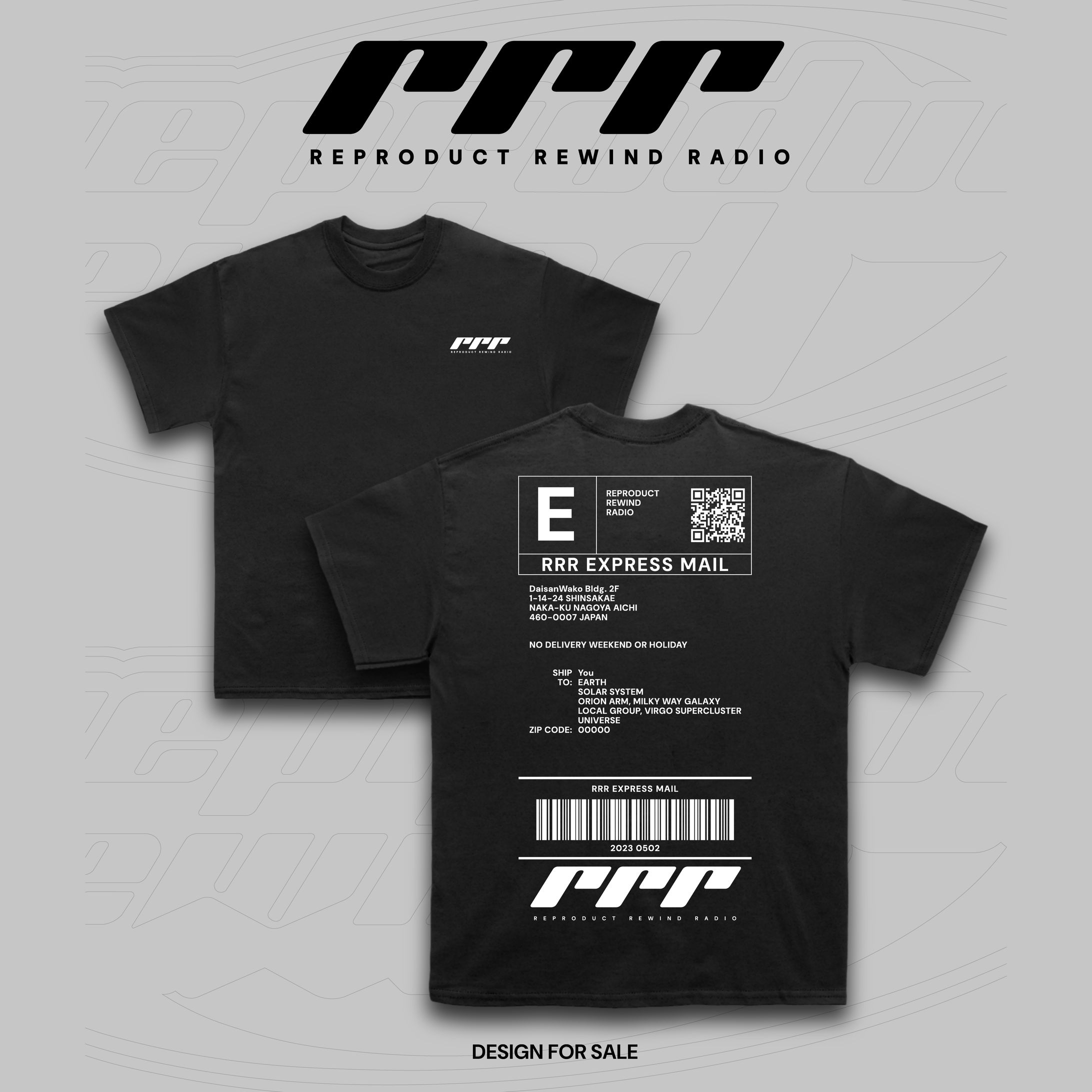 Tシャツデザイン "rrr"-1